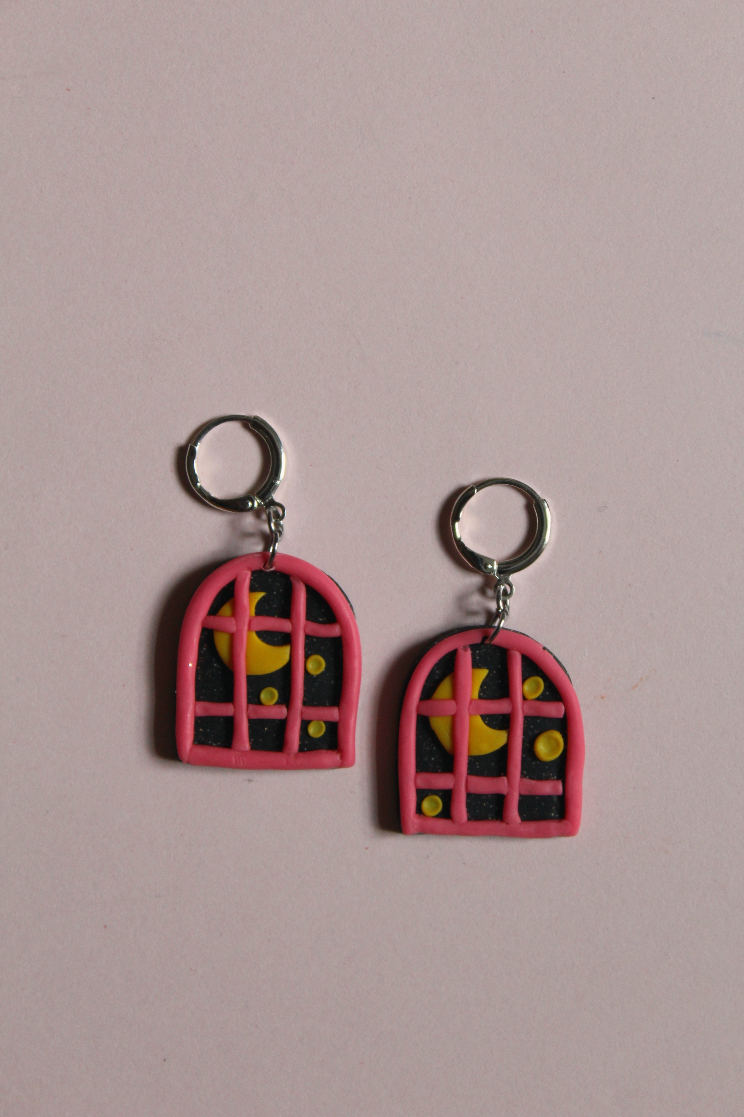 Moon Window Earrings