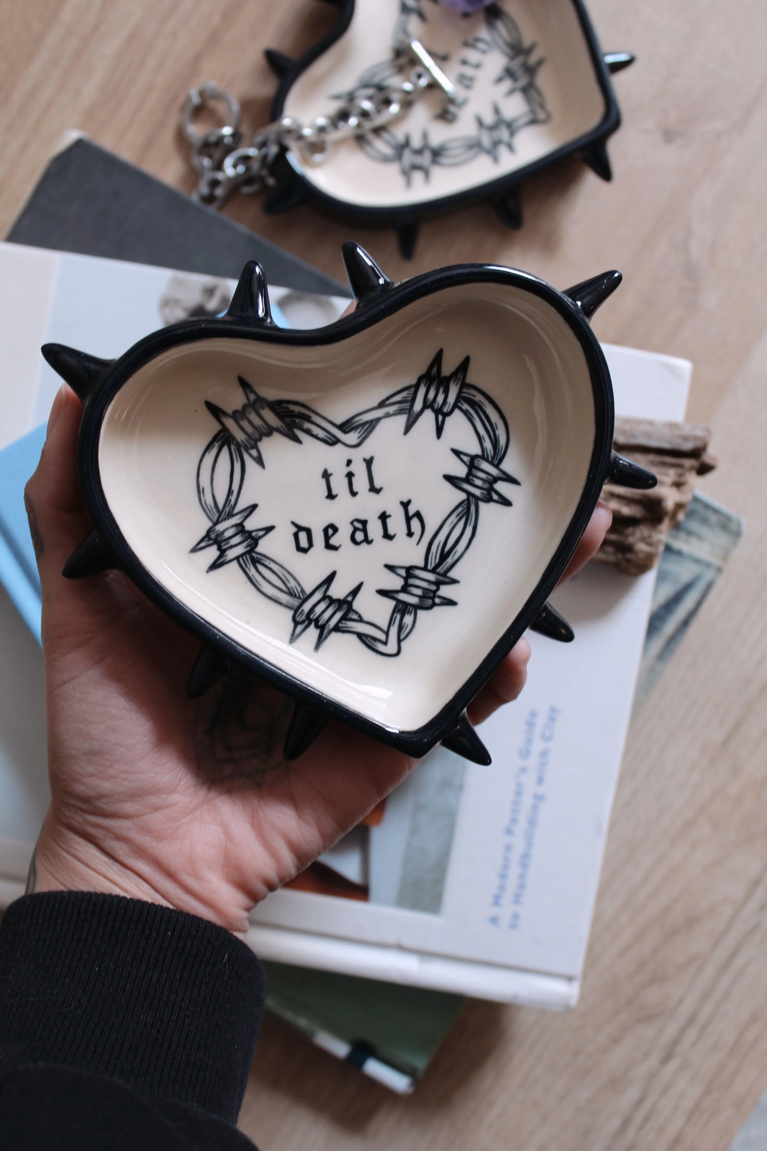 Spiky Heart Trinket Dish PRE-ORDER