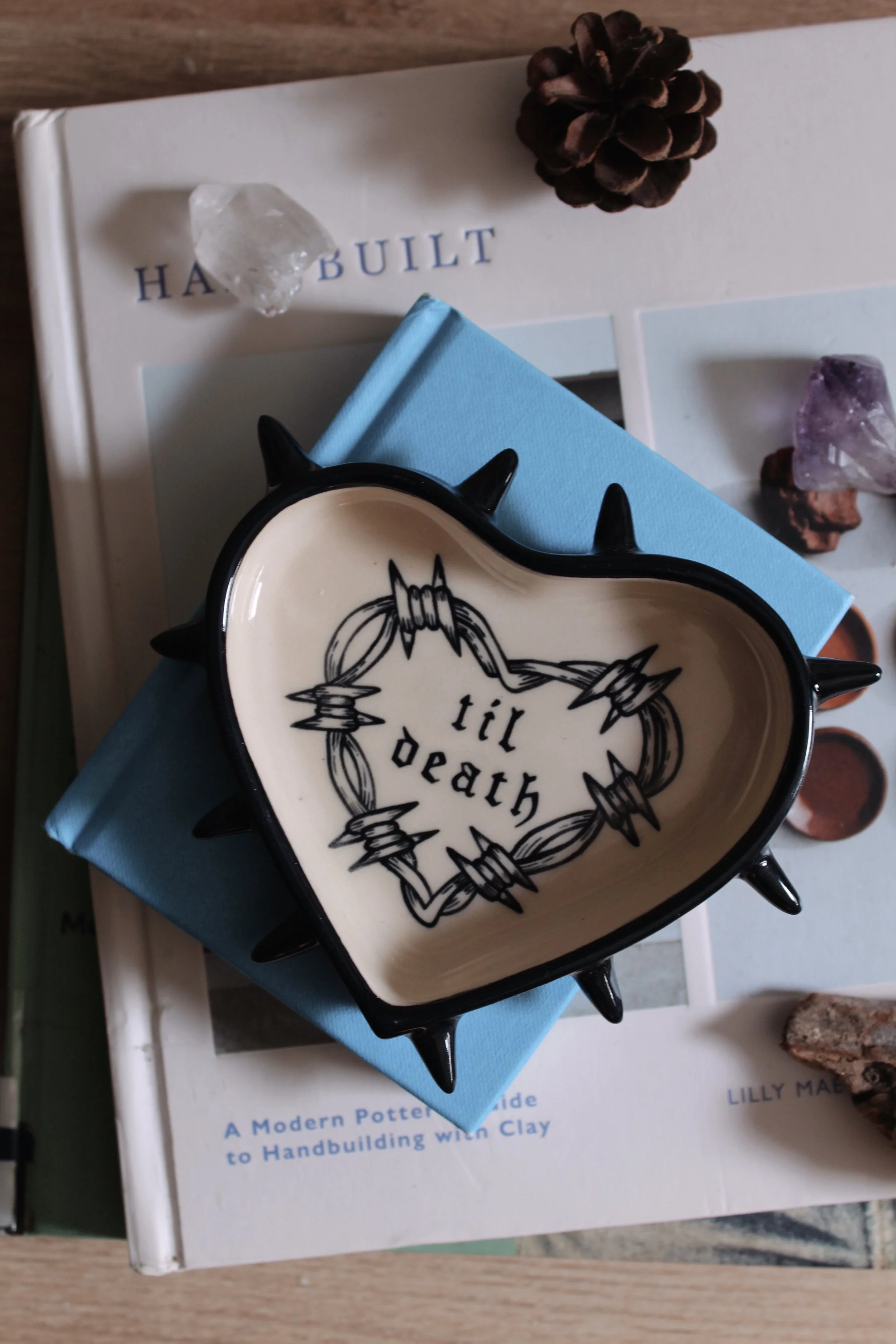 Spiky Heart Trinket Dish PRE-ORDER