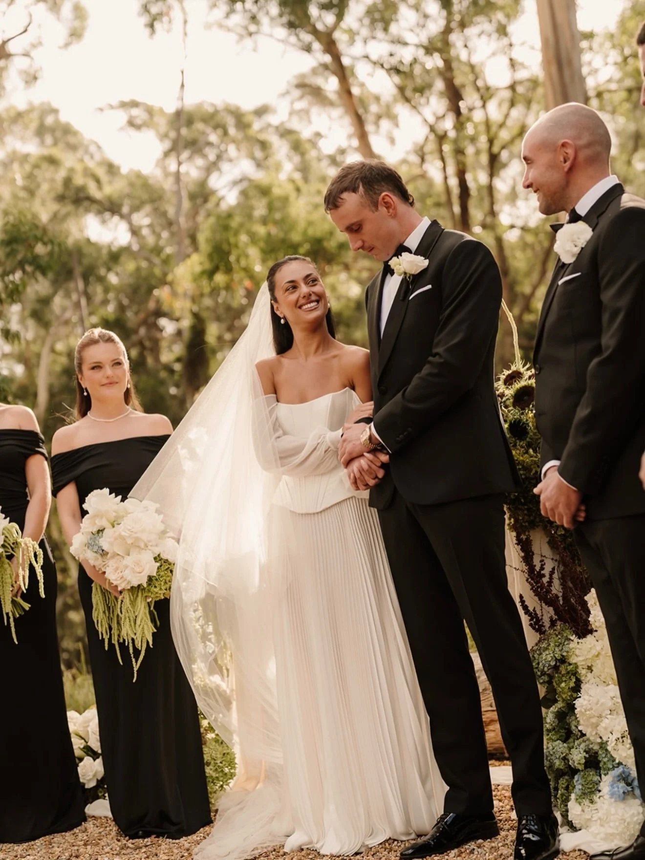 Isabella &amp; Charlie - 27.3.26

Immersed in the gum trees of @thecambium and surrounded by the adoring love of their family and friends, Charlie and Isabella promised their forever out loud and proud to the universe. 

It was the most joyful ceremo