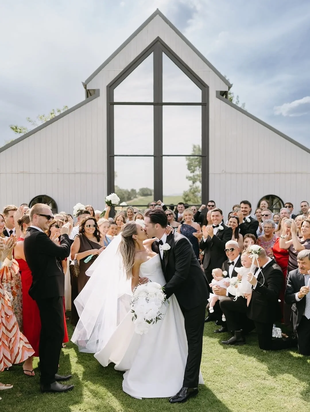 Montanna and James 💚 The sweetest two peas in a pod!

Their wedding plans may not have gone to plan, thanks to the extreme heat in the Yarra Valley and looming fires, but we still got to celebrate the love in a ceremony that was nothing short of hea