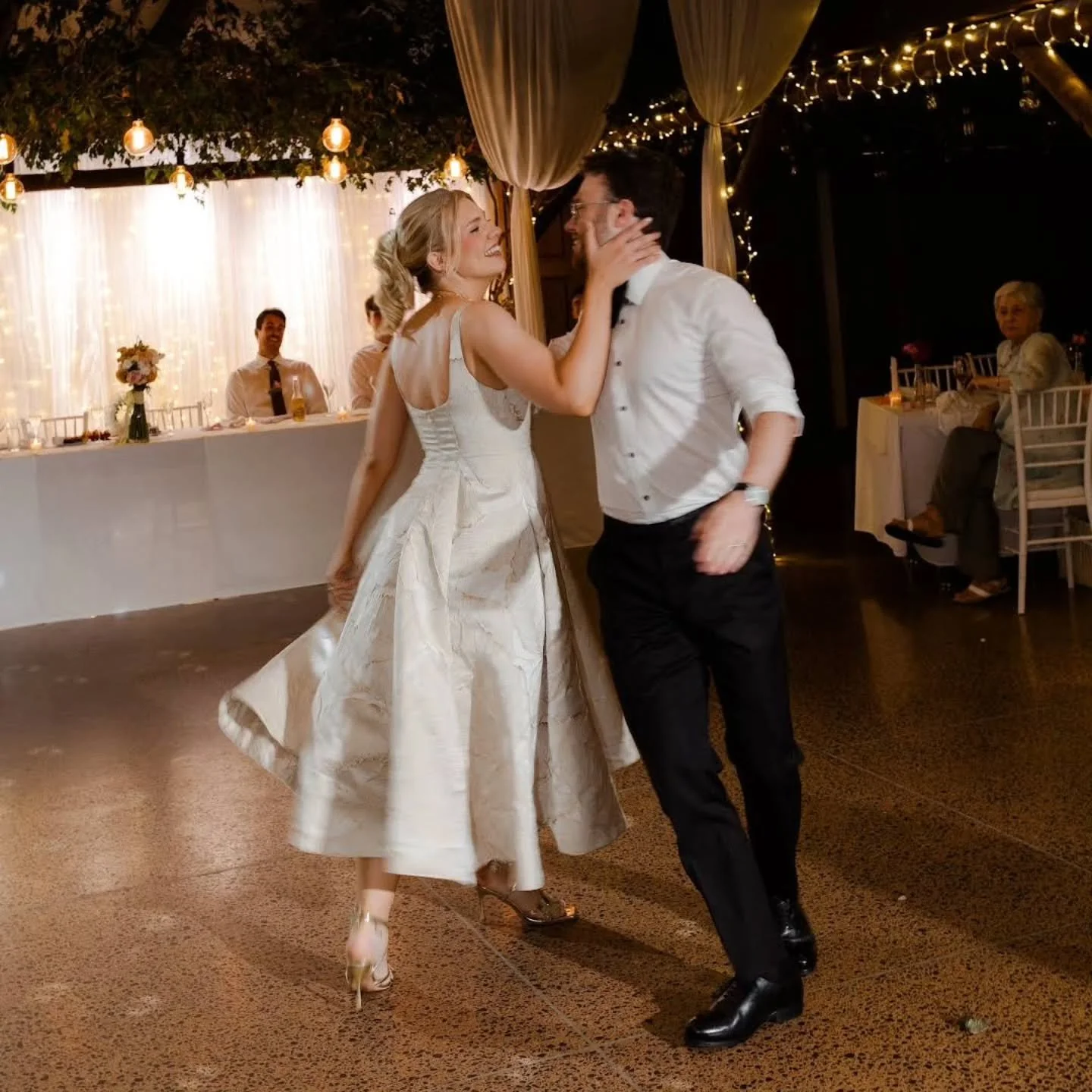 Dreaming of your own first dance? Let's create it together

💍 DM 'WEDDING' to book a spot.

📸 Zoe &amp; Marshall - on their wedding day 

#weddingdance #wedding #firstdance #weddingphoto