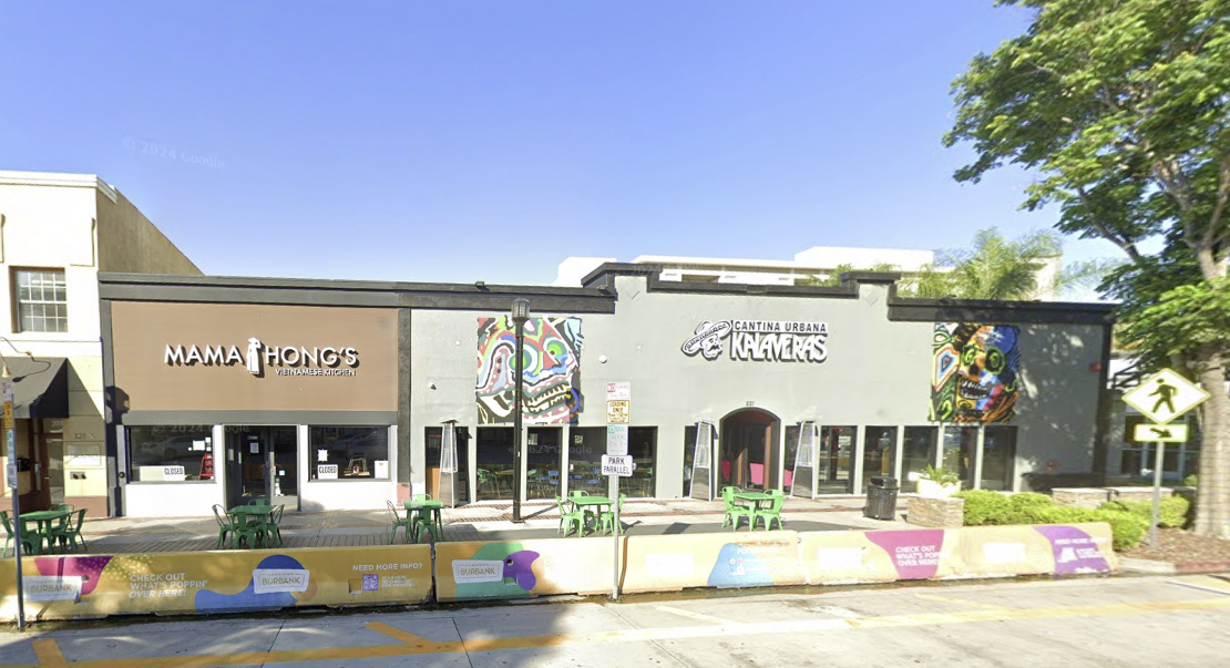221 N San Fernando Blvd, Burbank: multi-tenant retail building