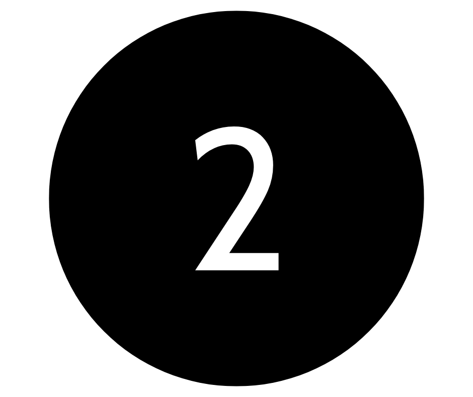 A countdown timer display showing the number 2 in white on a black background.