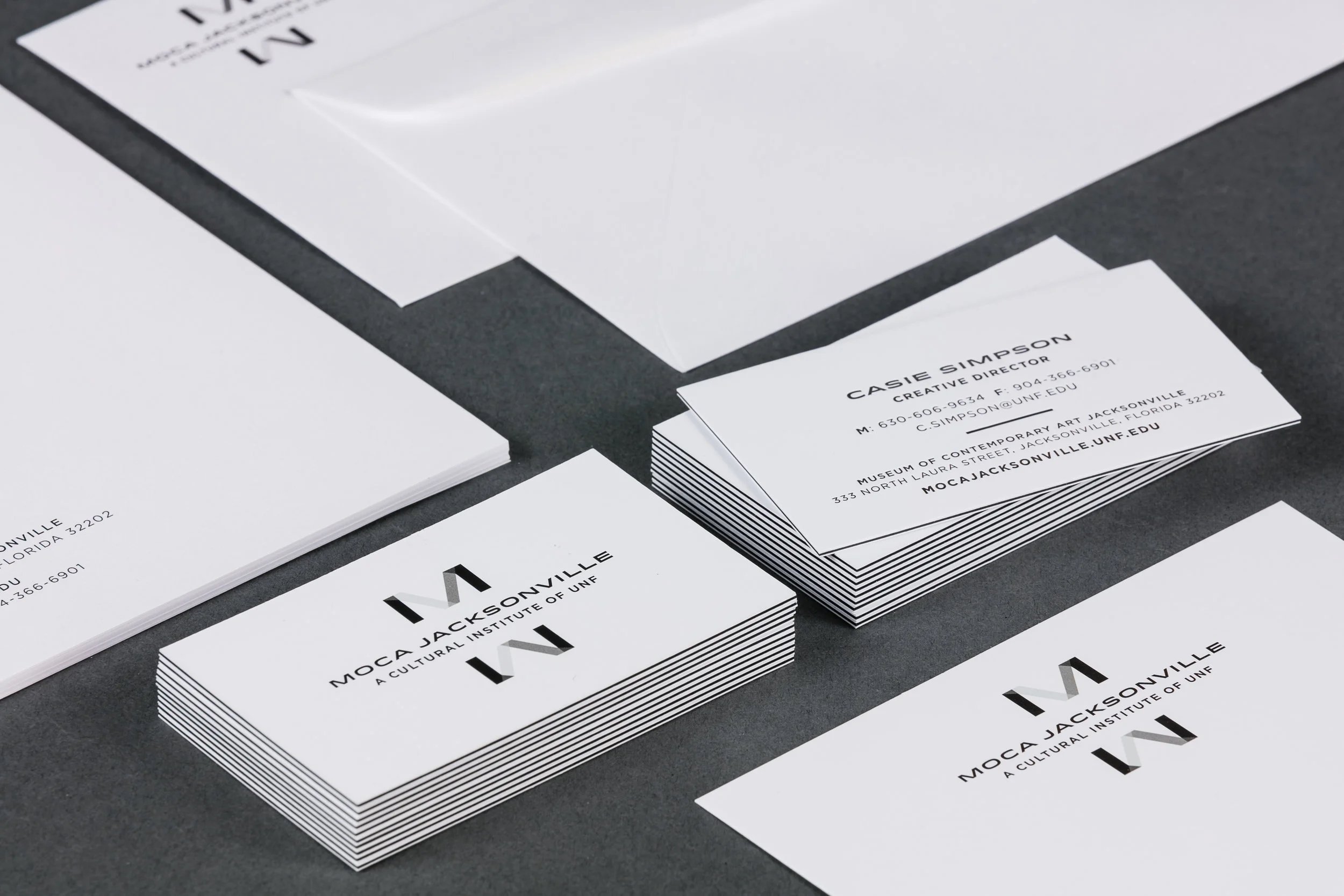 Business Cards & Letterhead for Museum of Contemporary Art Jacksonville