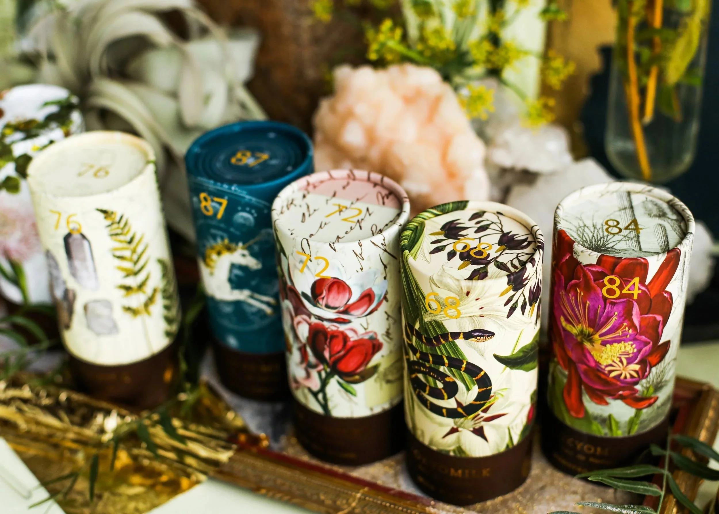 Collection of TokyoMilk Classic Eau de Parfums for Margot Elena