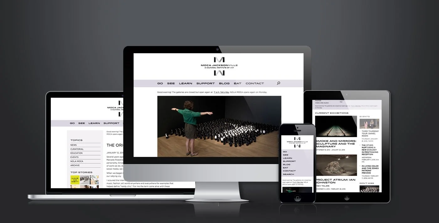 MOCA Jacksonville Website 