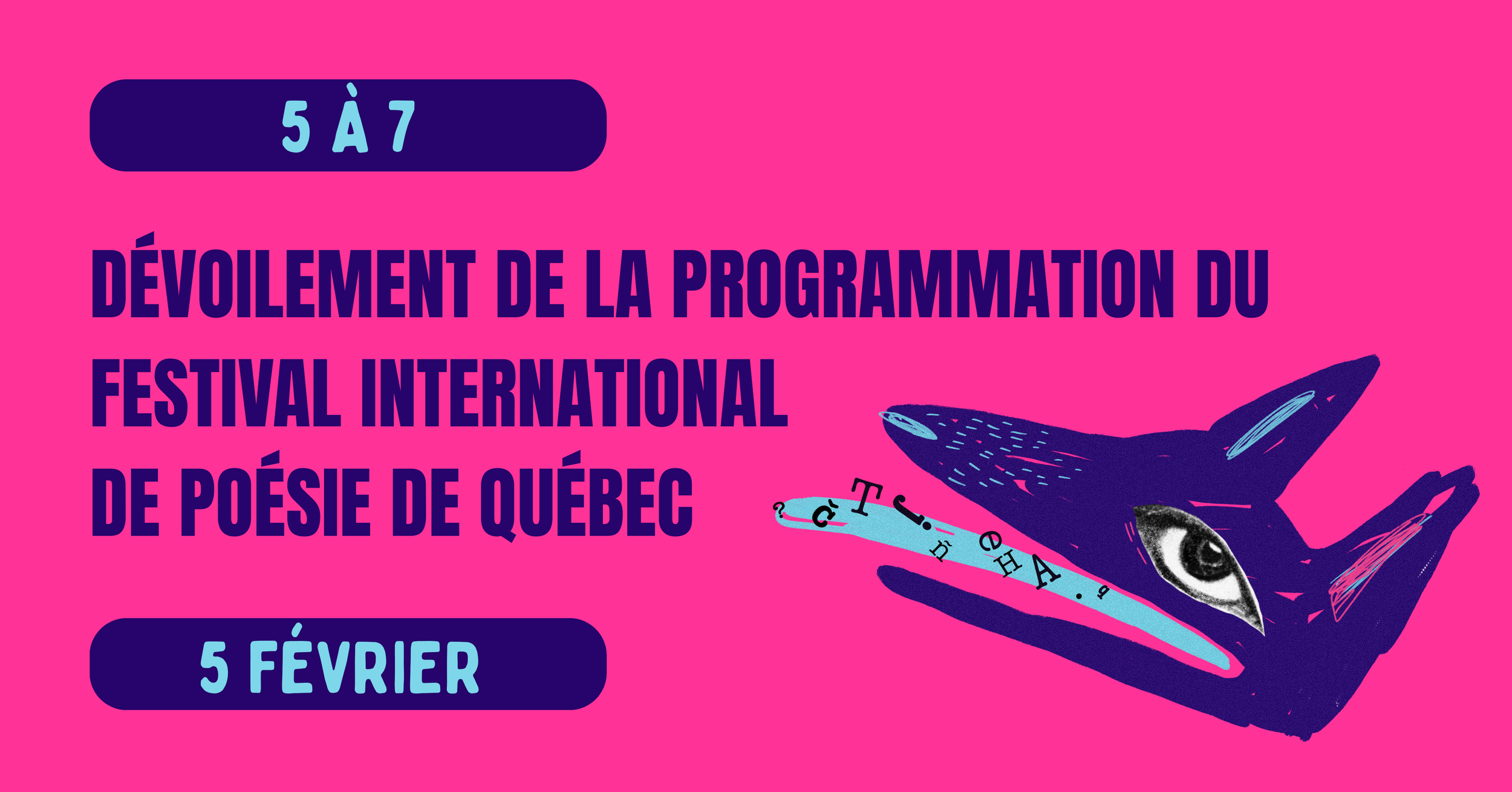 événement passé — 5 à 7 dévoilement de la programmation du FIP de québec