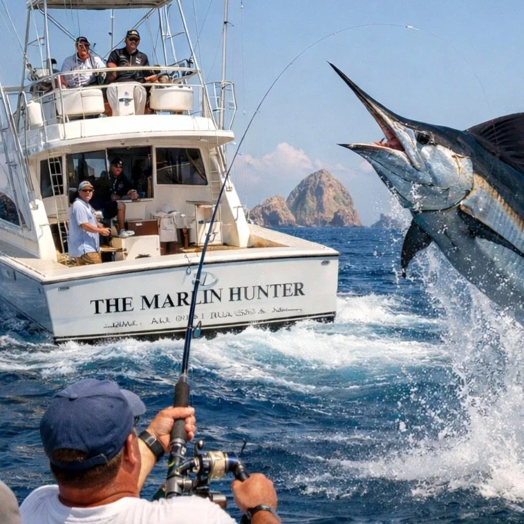 The first real fishing album: The Marlin Hunter, Vol. 1 

Get in the groove with great tunes on the water. 

Check it out on Apple Music and Spotify!