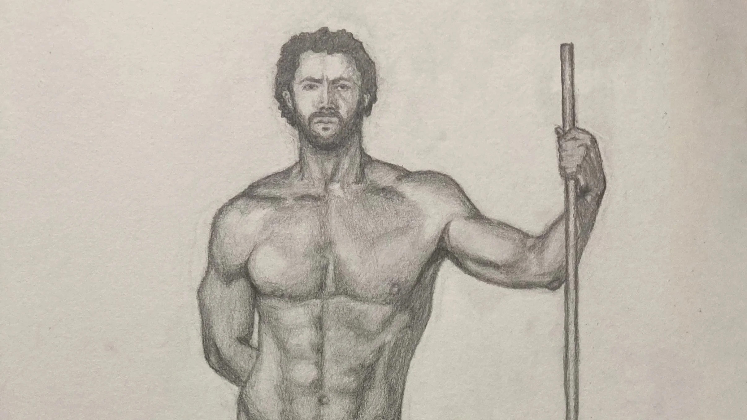 Figurative Graphite Study, 2024