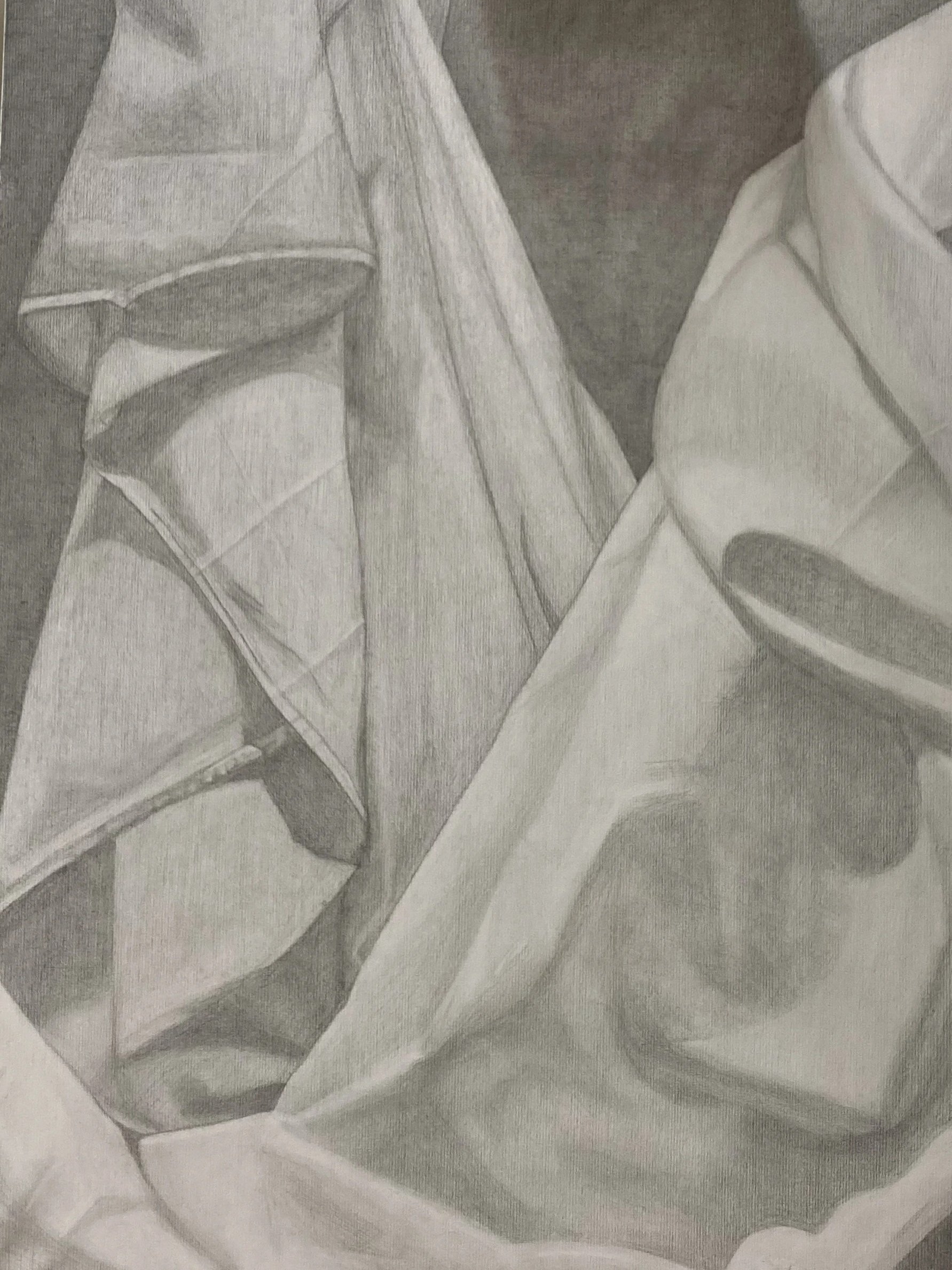 Study of Clothe in Graphite, 2023