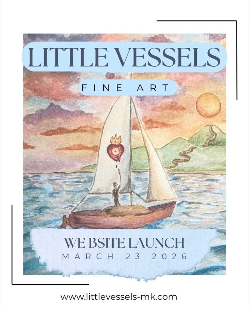 The long anticipated day has been set - one week til we&rsquo;re up and running 👏🏻

3.23.2026 🗓️

 #websitelaunch #art #printshop #fineart #sacredart