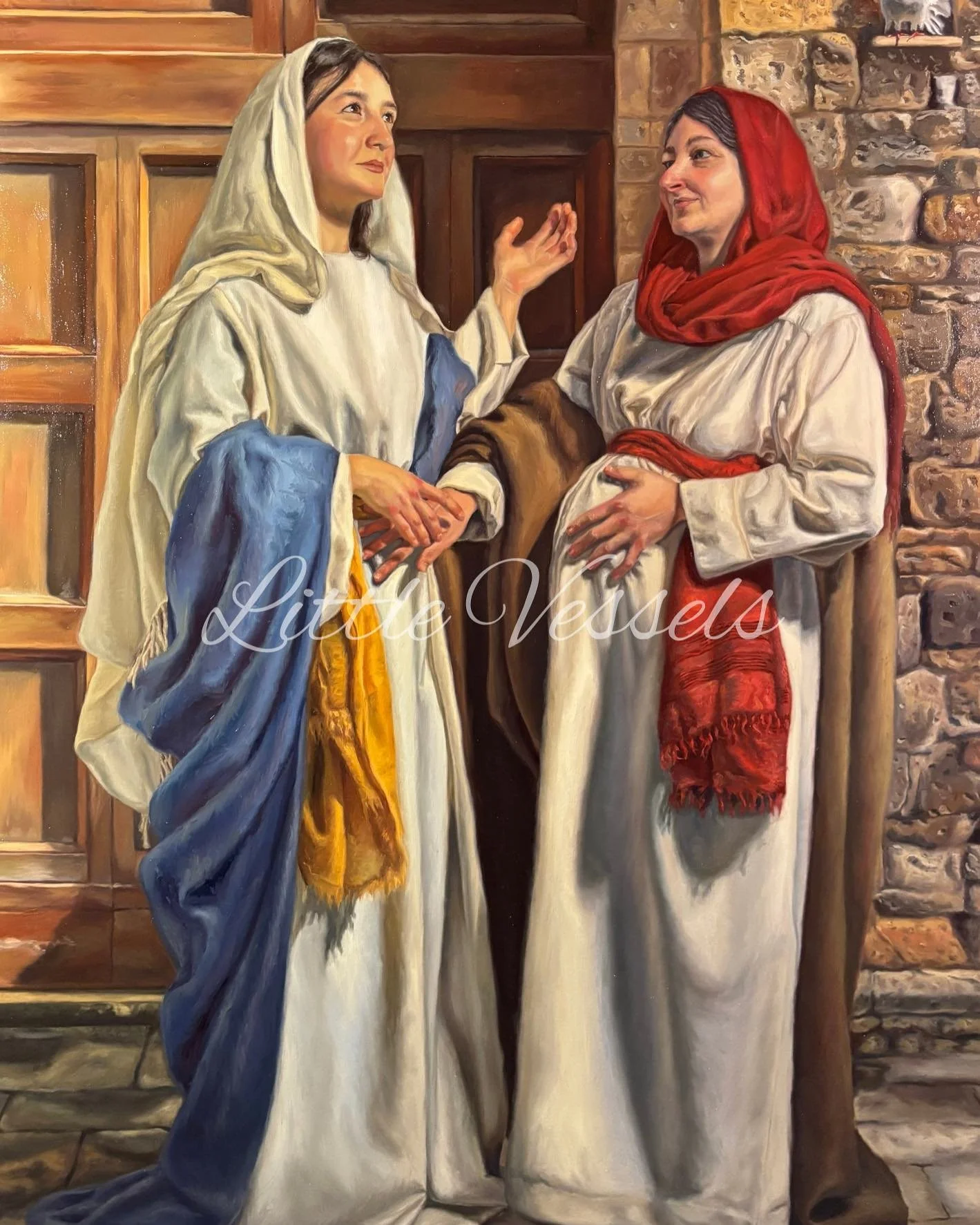 💐 Happy Feast of the Visitation! 💐
Here is my first full sacred composition which I completed almost a year ago. What a gift to enter into this profound moment. A moment of pure joy and gratefulness. A testament to the fact that God fulfills his pr