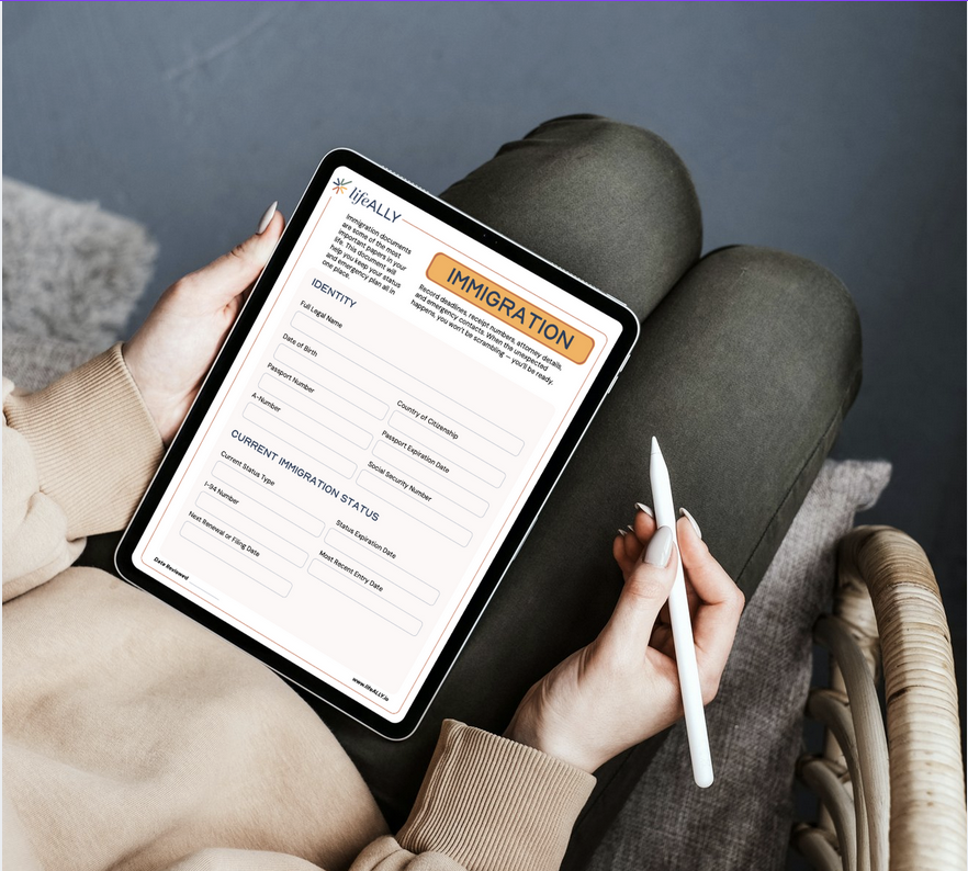 Immigration Document Template