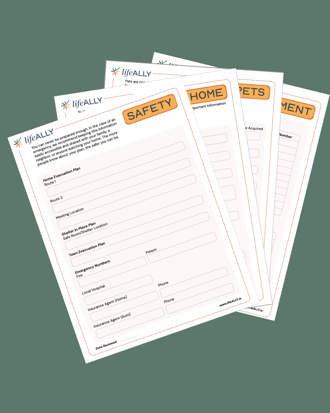 lifeALLY Home Information Template Fan.png