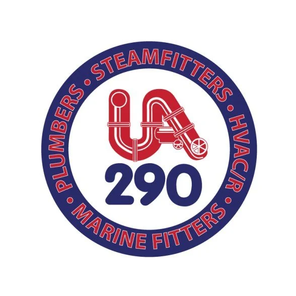 UA Local 290 logo