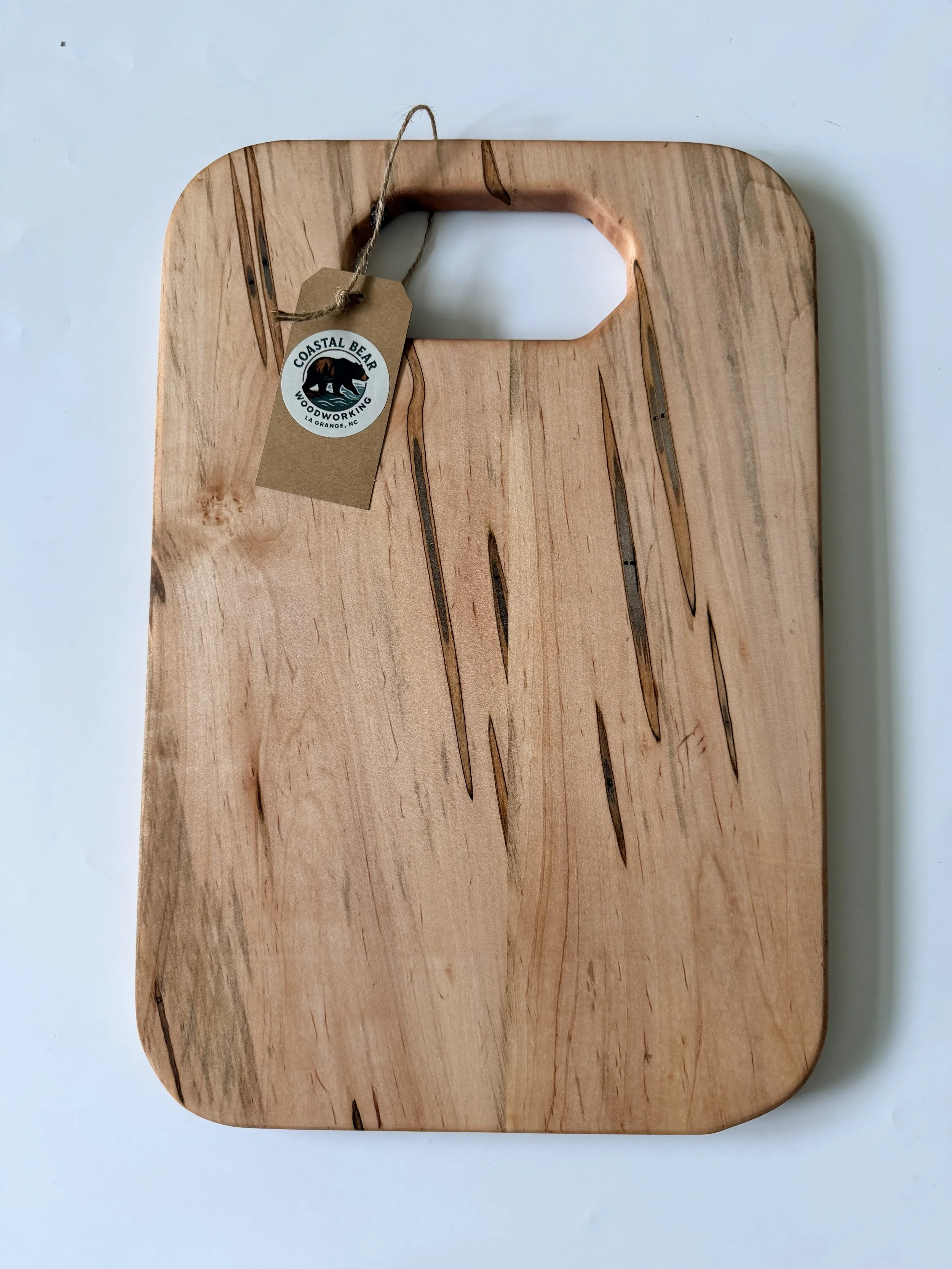 Ambrosia Maple Charcuterie Board - Handle in Board