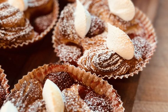 Fine pastries at Alta Bakery & Café in Monterey, California.