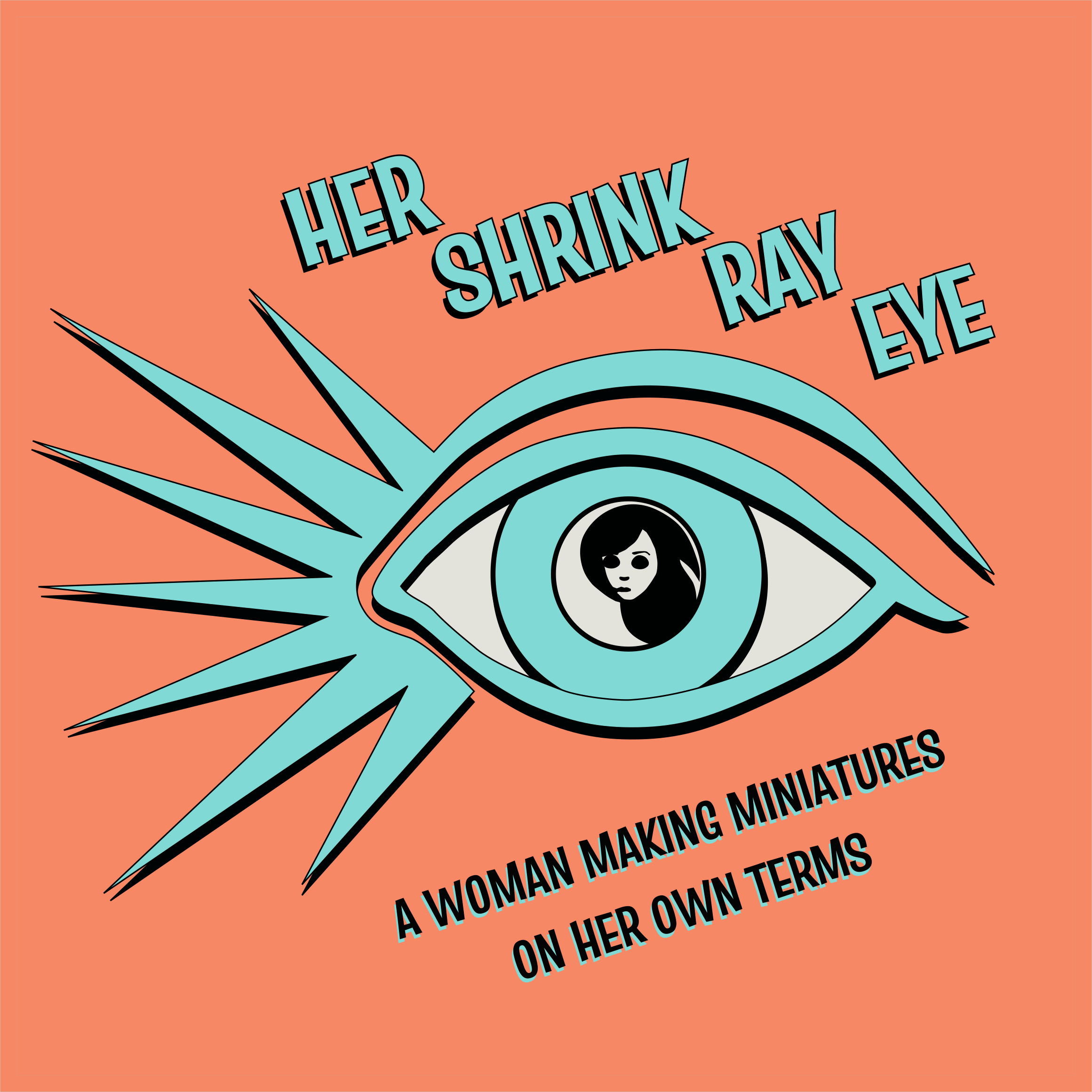 Her Shrink Ray Eye Logo