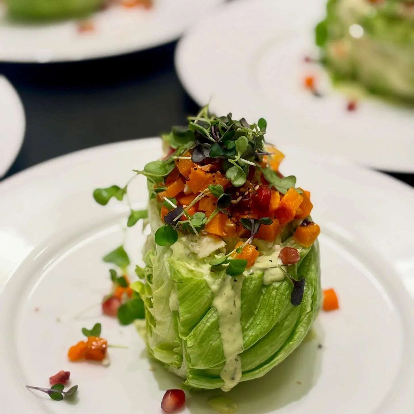 The close up&hellip;. And the glow up. Our team of incredible chefs&rsquo; hands are on every dish. Care, precision, passion, and beauty, every step of the way.