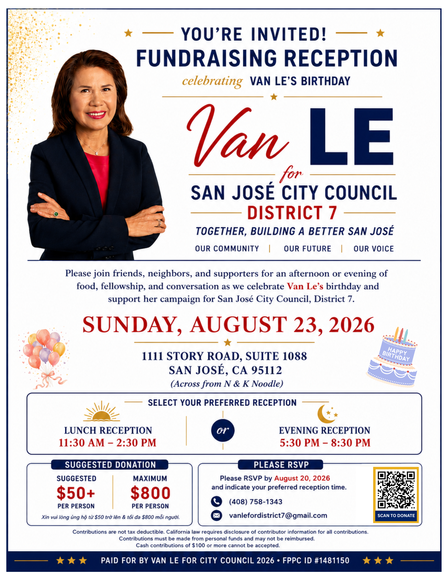 Birthday Fundraiser 