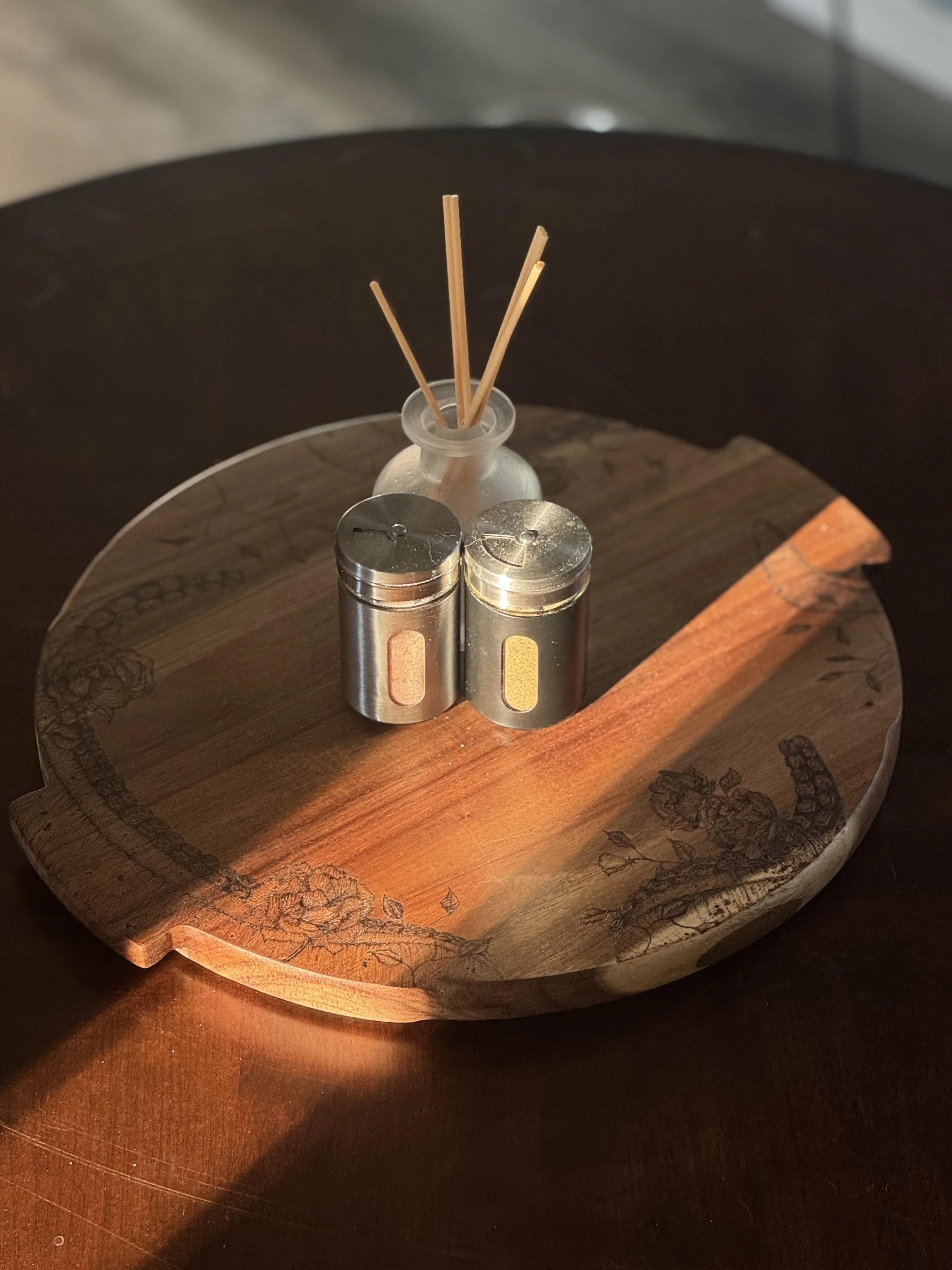 Acacia Table Top Lazy Susan