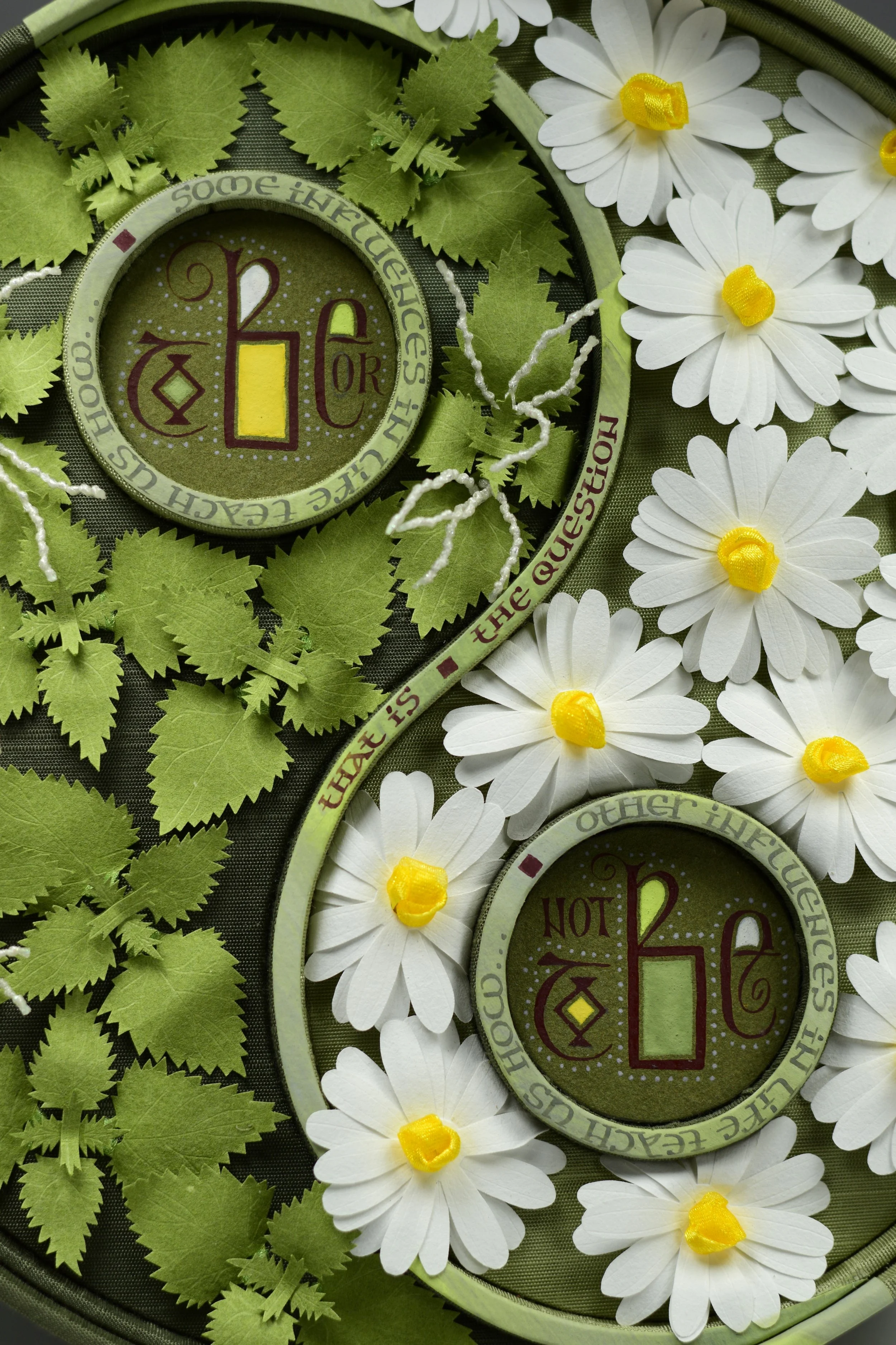 The Question – A sculpted Yin-Yang box, to protect Ophelia's Victorian Flower Language.