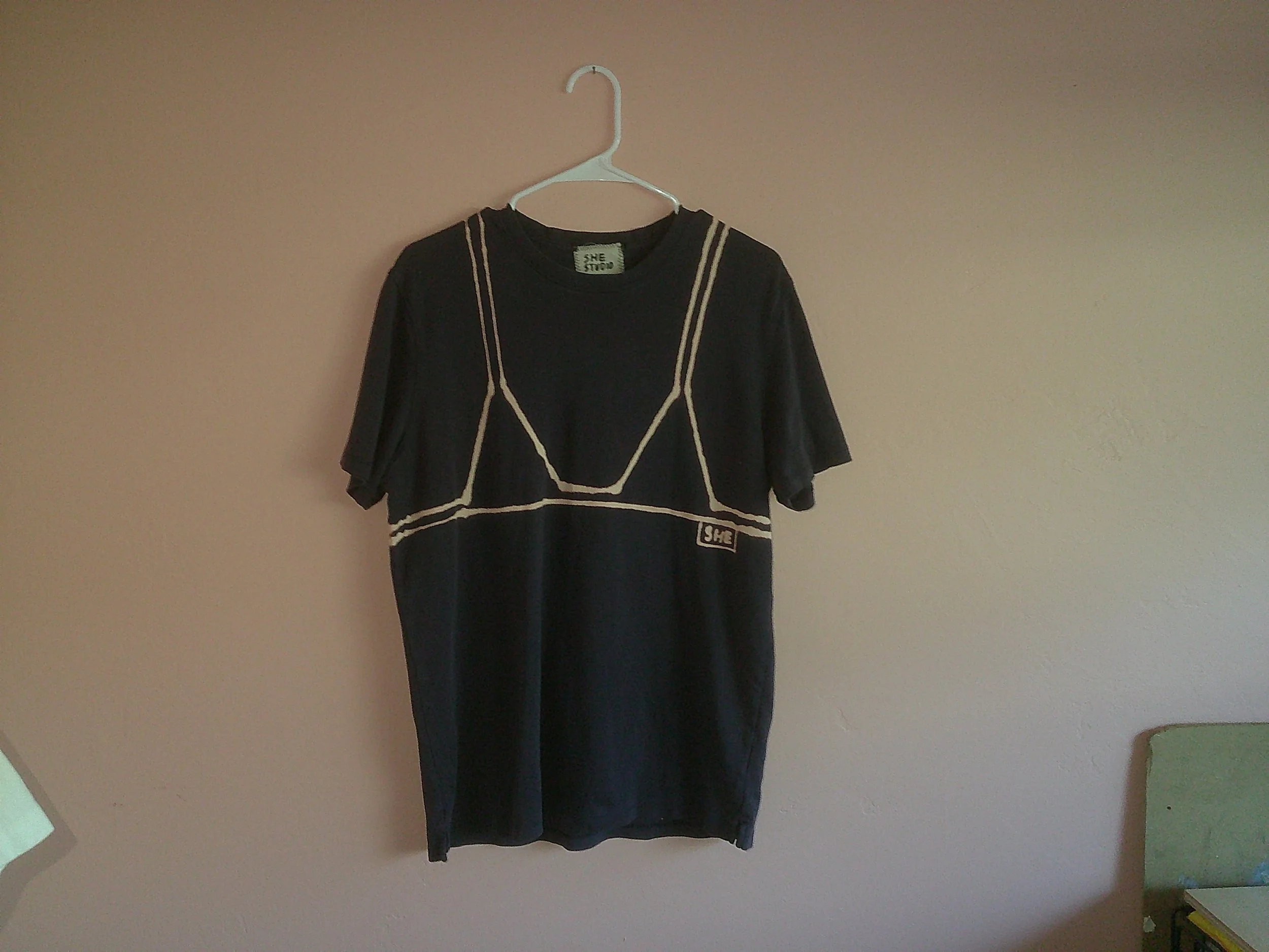 She Bleach Bikini T-shirt - Mens Large