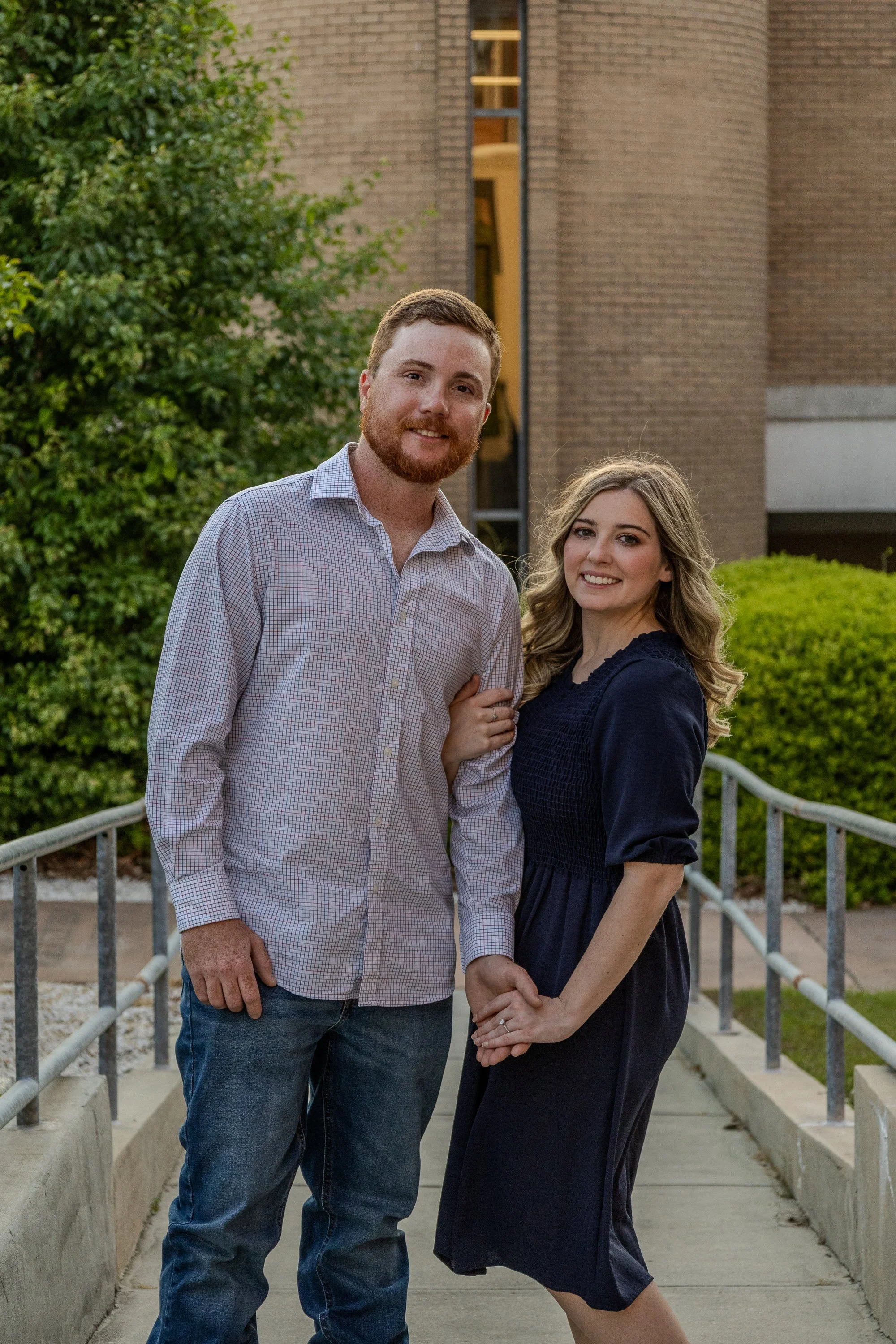 Engagement shoot in downtown jacksonville, North Carolina. Courthouse engagement shoot. Courthouse wedding. Courthouse engagement photography. Jacksonville, North Carolina.