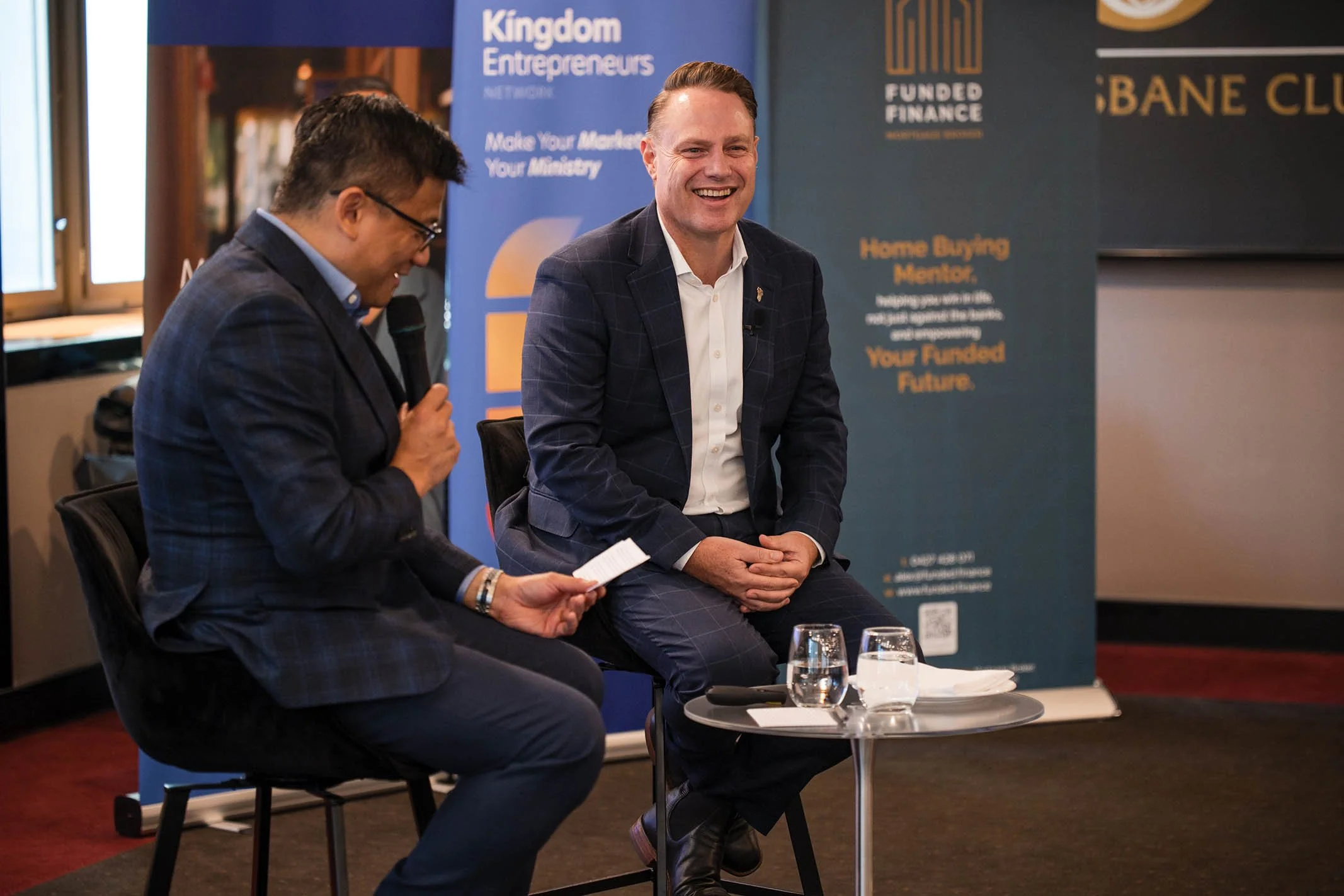 Adrian Schrinner and Colin Lee Q & A session