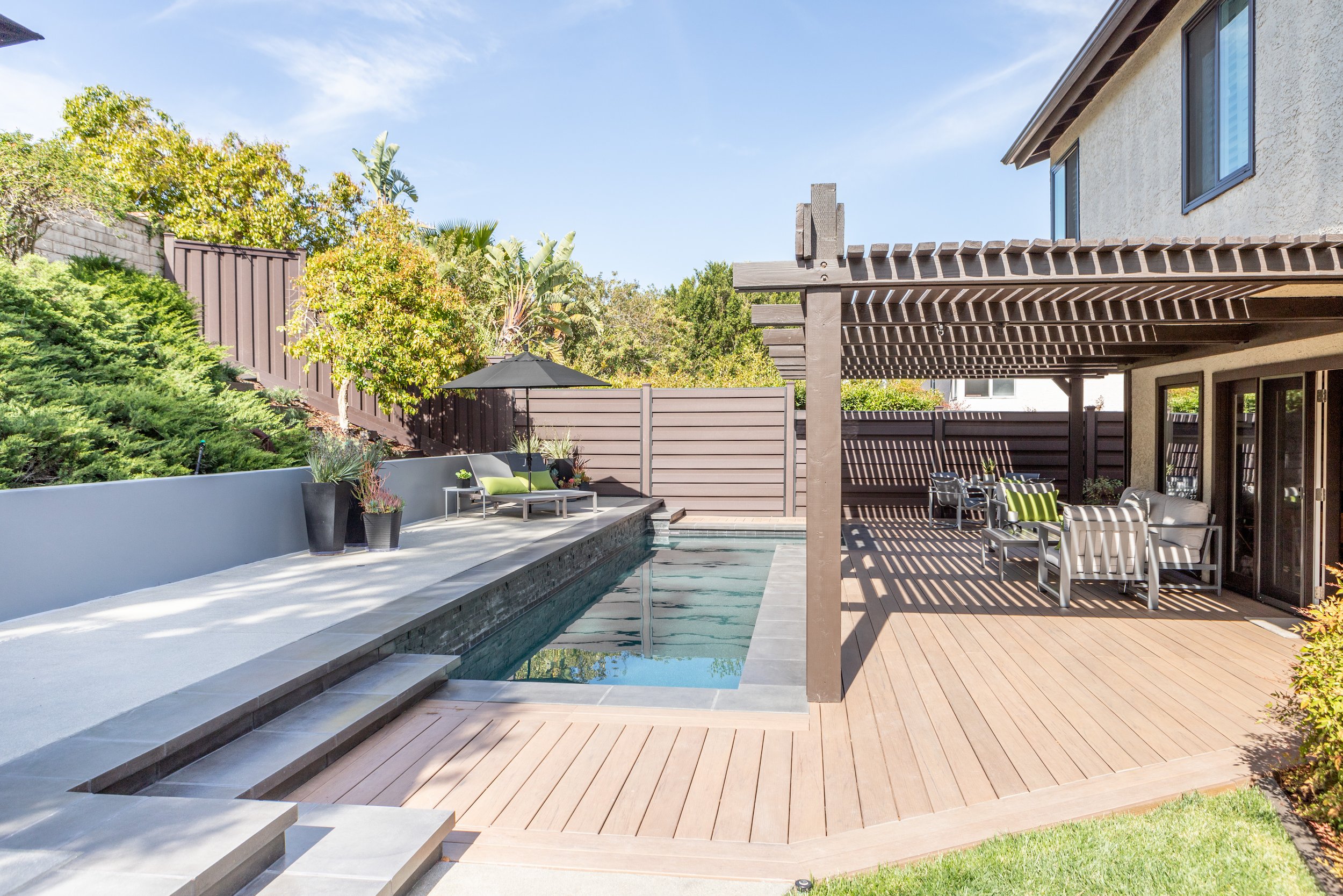 Pool and Backyard - Thousand Oaks