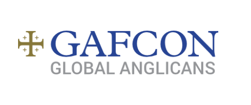 GAFCON logo with gold cross symbol and text 'GAFCON GLOBAL ANGLICANS'