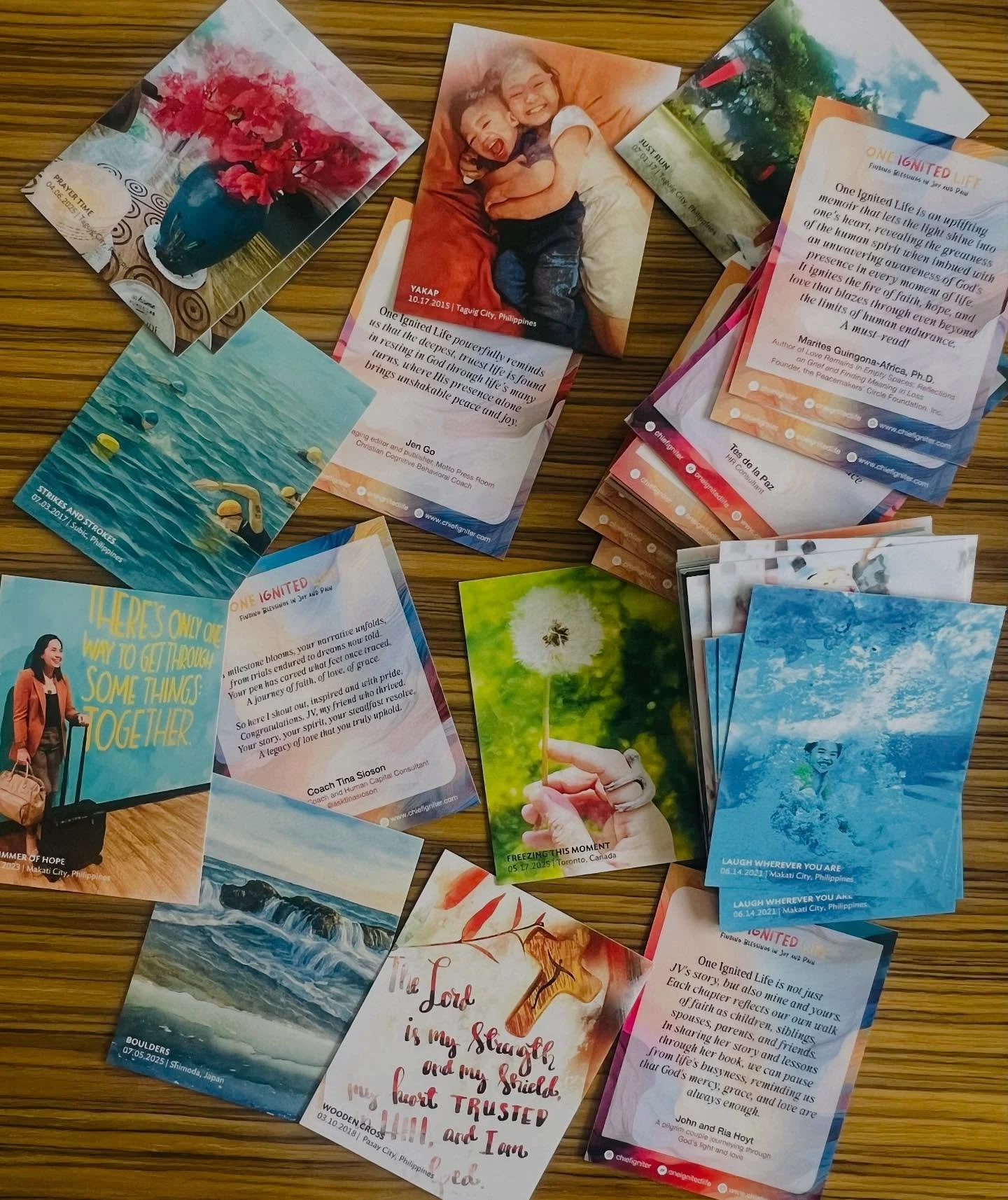 Oh my! My heart is bursting with joy! The One Ignited Life cards arrived! ❤️#oneignitedlife