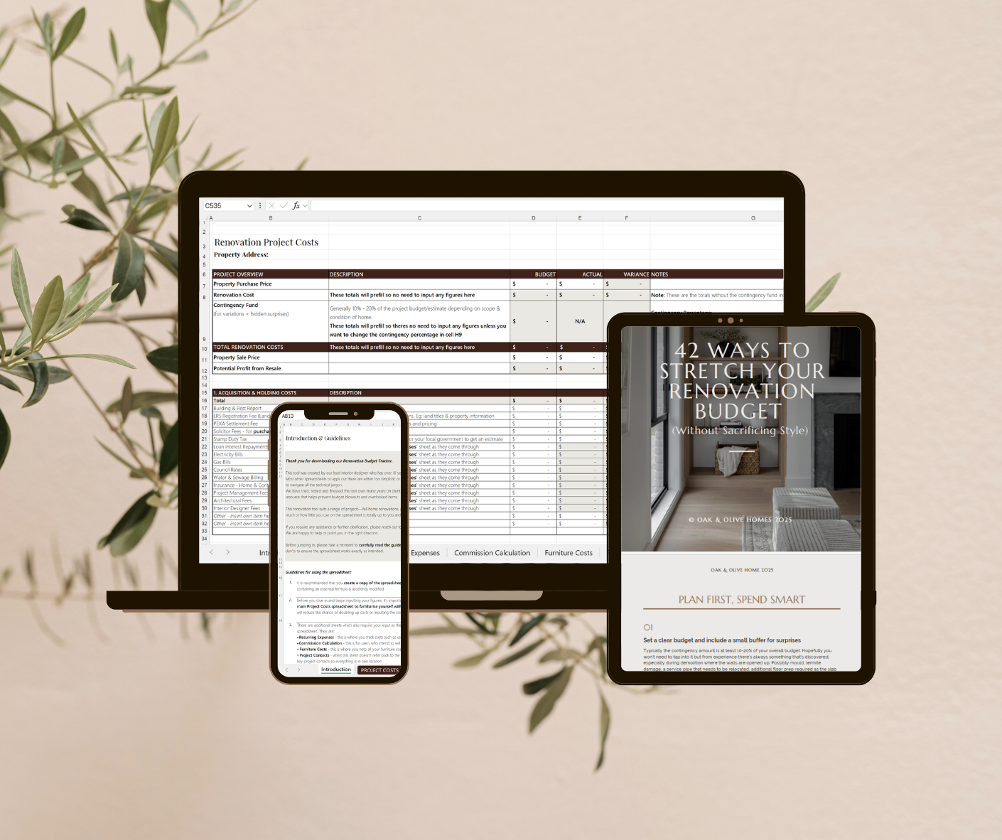 Renovation Budget Tracker