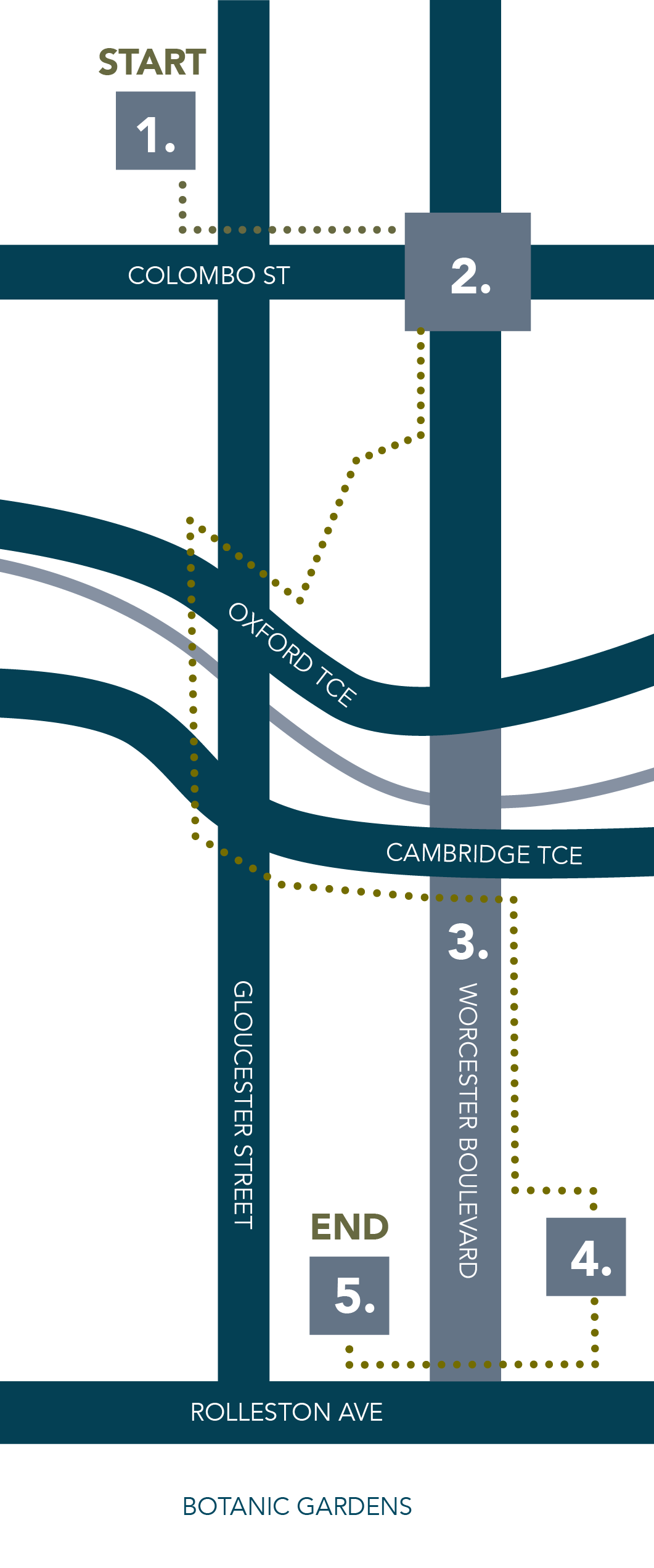 CHAWT tour map Christchurch