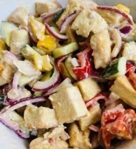 Miso Tofu Salad