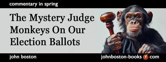 The Mystery Judge Monkeys On Our Election Ballots