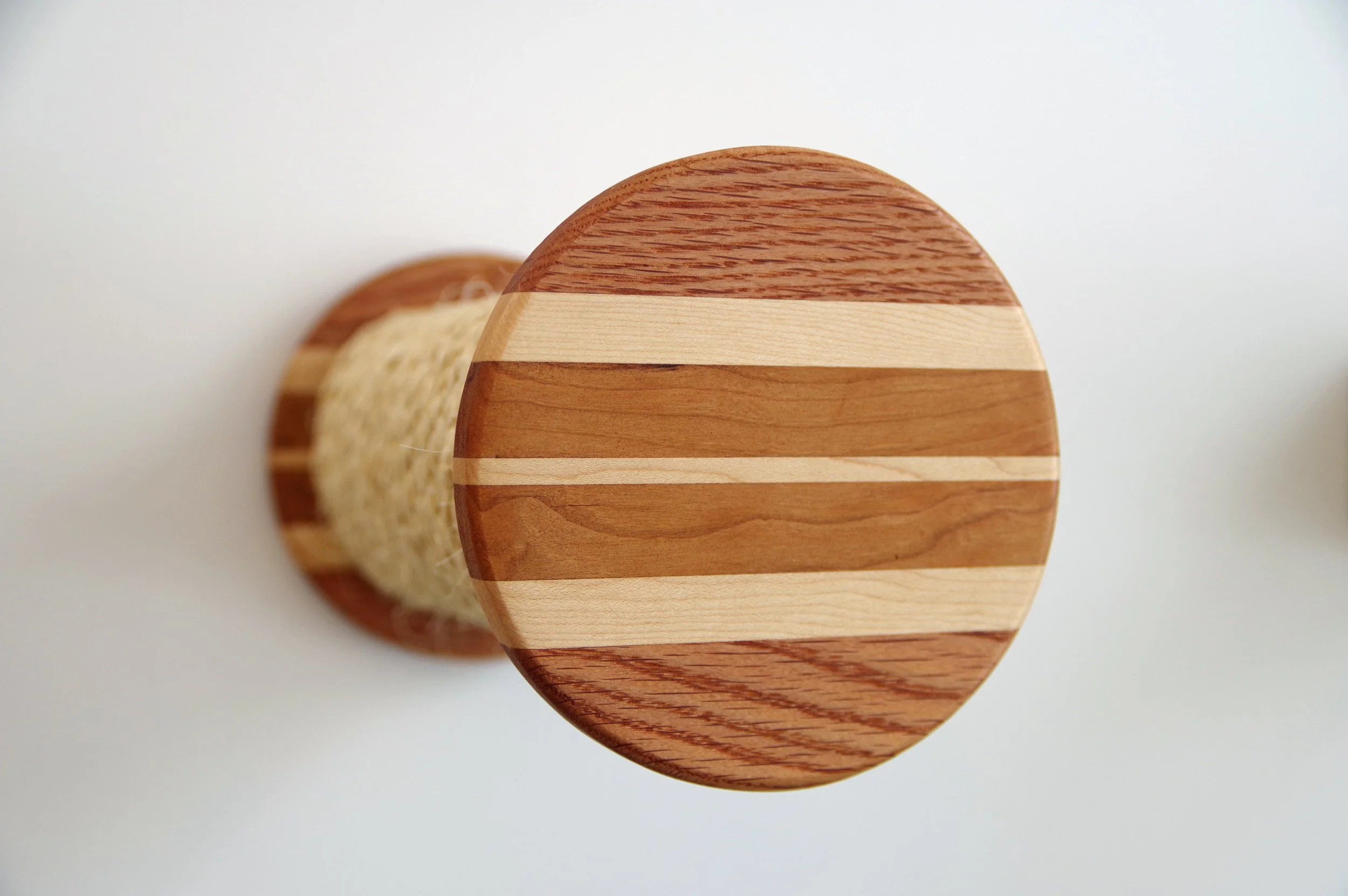 Red Oak, Maple, and Cherry