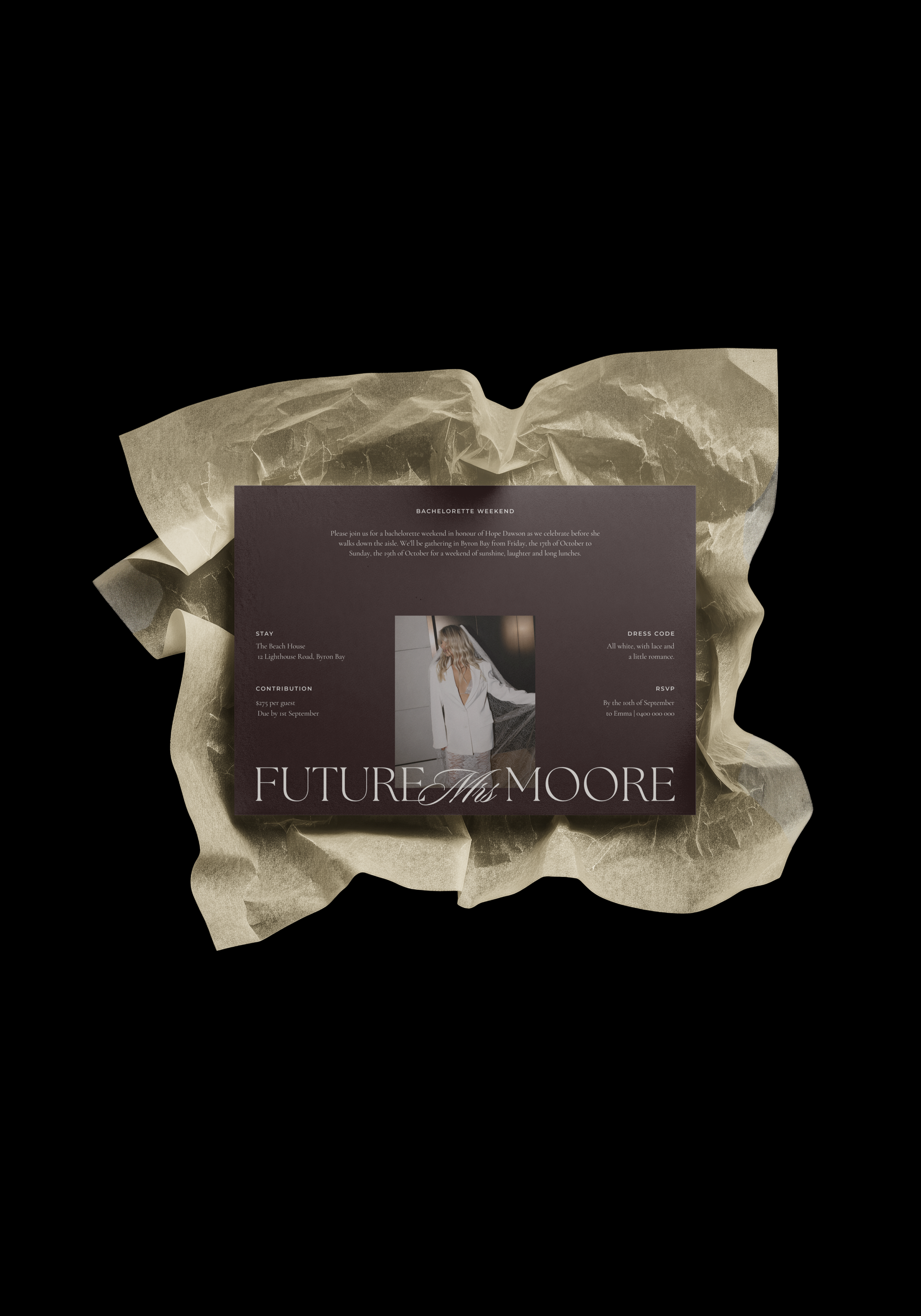 Bachelorette Digital Invite