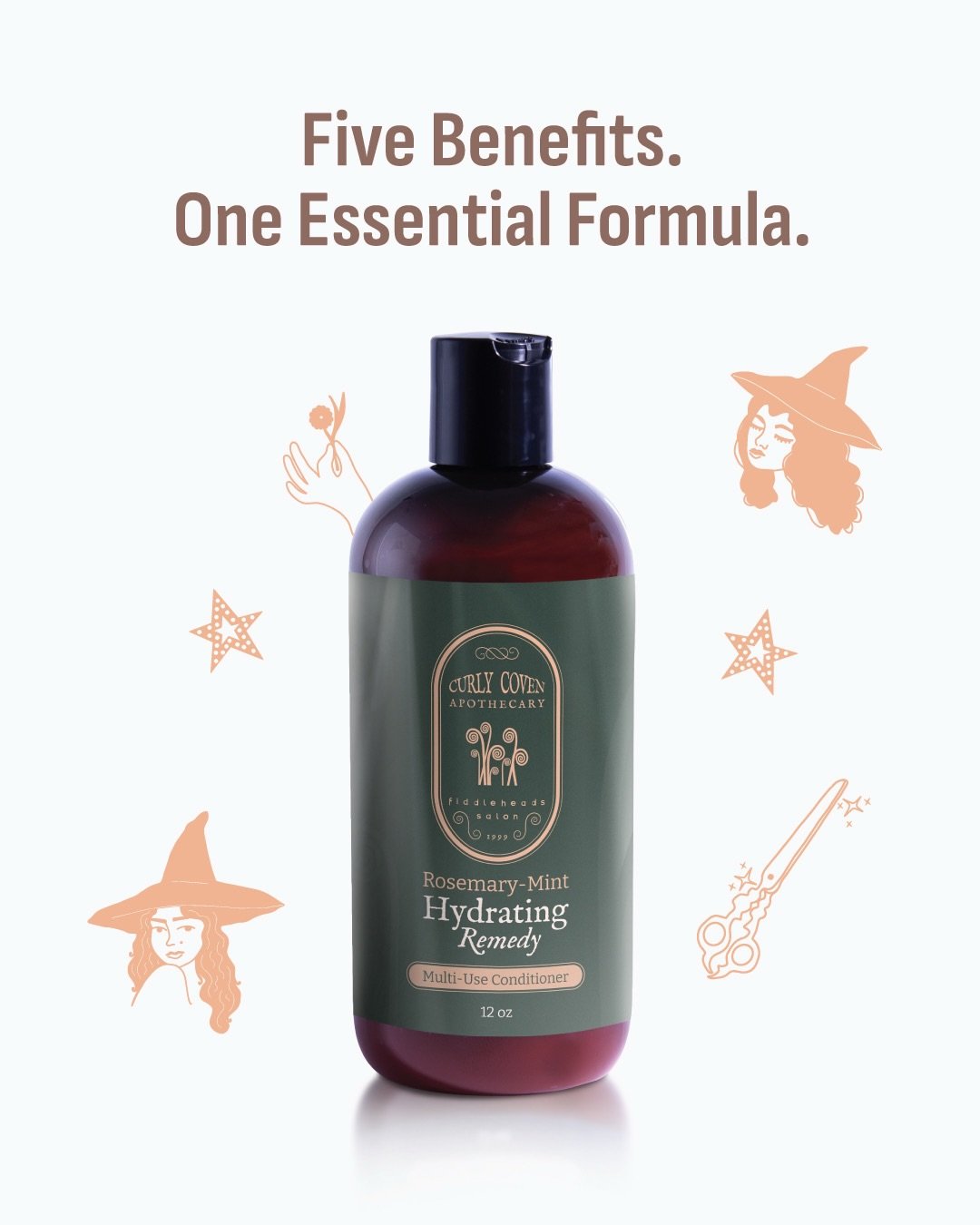 I created this remedy because I couldn&rsquo;t find something that truly listened to curls.
Something that hydrates without heaviness.
That supports the scalp, not just the strands.
That helps repair damage while still feeling gentle and natural.
Thi