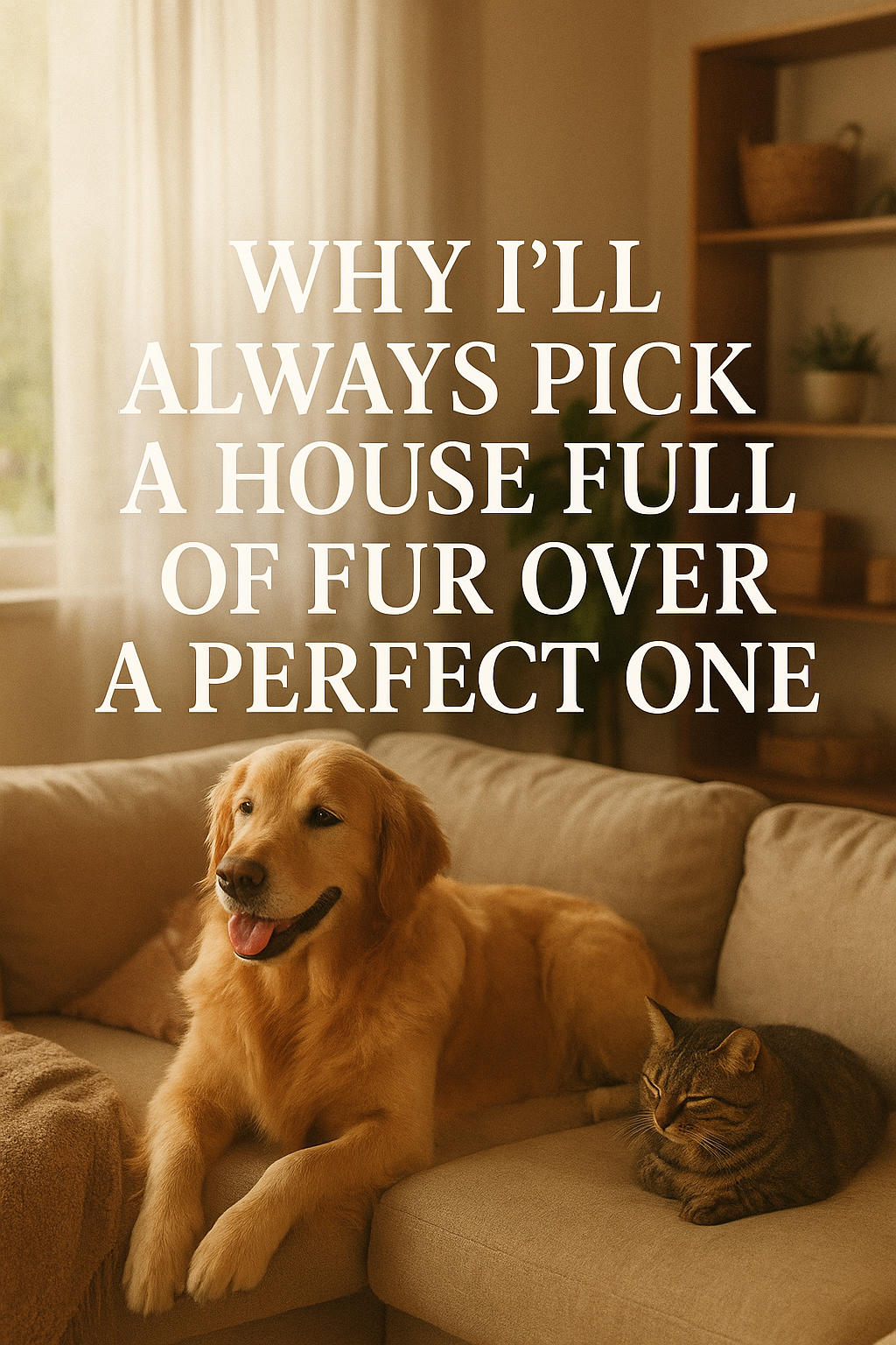 Why I’ll Always Pick a House Full of Fur Over a Perfect One