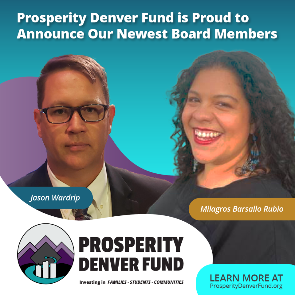 Two New Members Added to Prosperity Denver Fund Board of Directors
