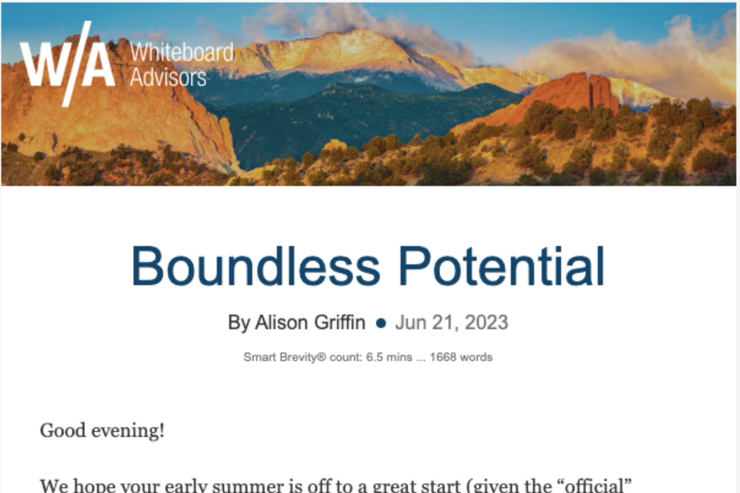 Prosperity Denver Fund in Boundless Potential