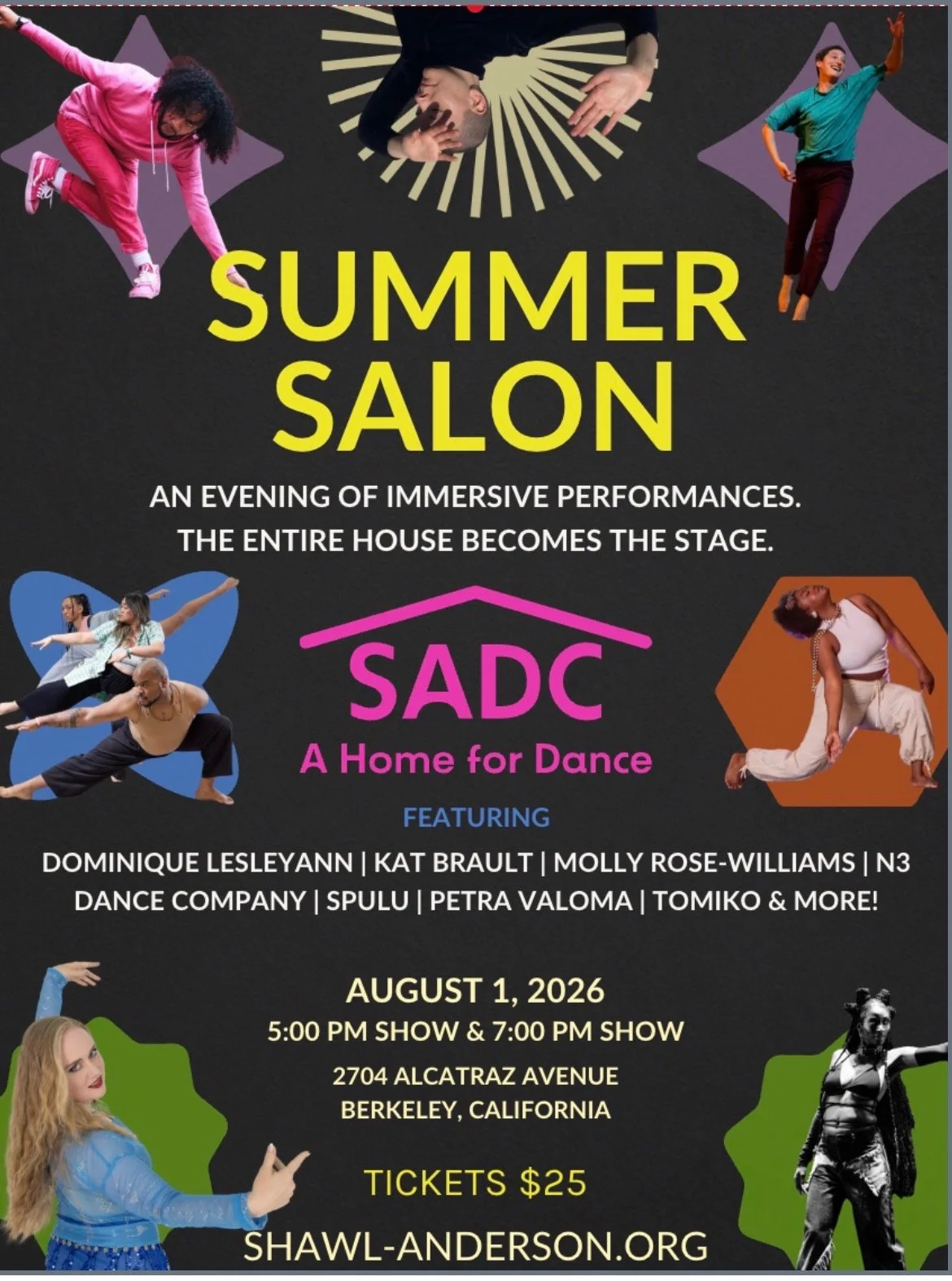 Summer Salon: an evening of immersive performances