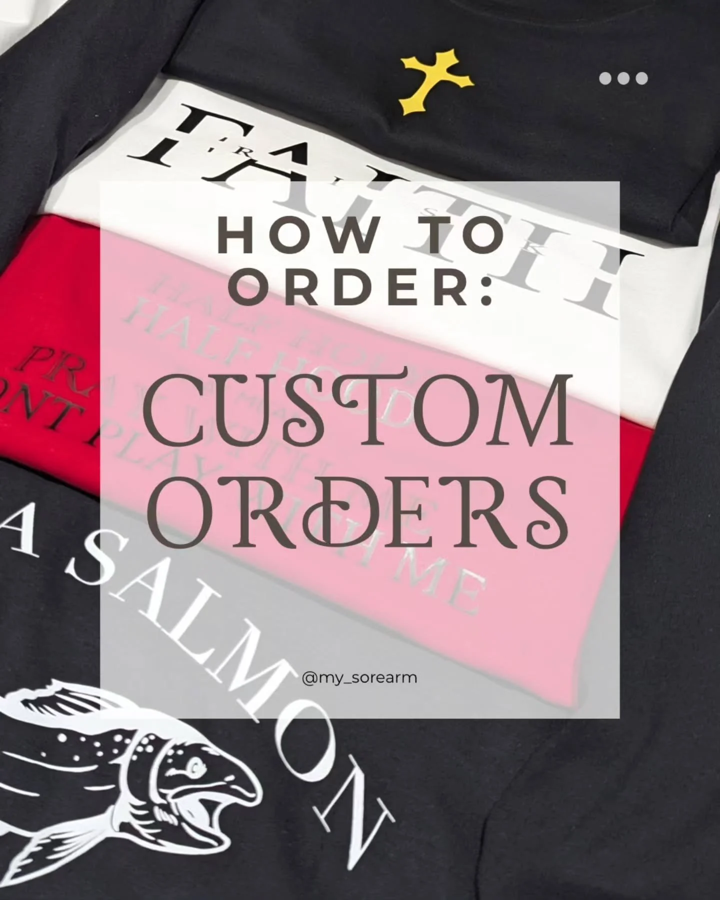 - How to Order Custom Designs -

Here's a quick guide for ordering custom designs! Please be a specific as possible when filling out the form. We want to make your ideas come to life as best as we can!

Please note: delivery times may vary depending 