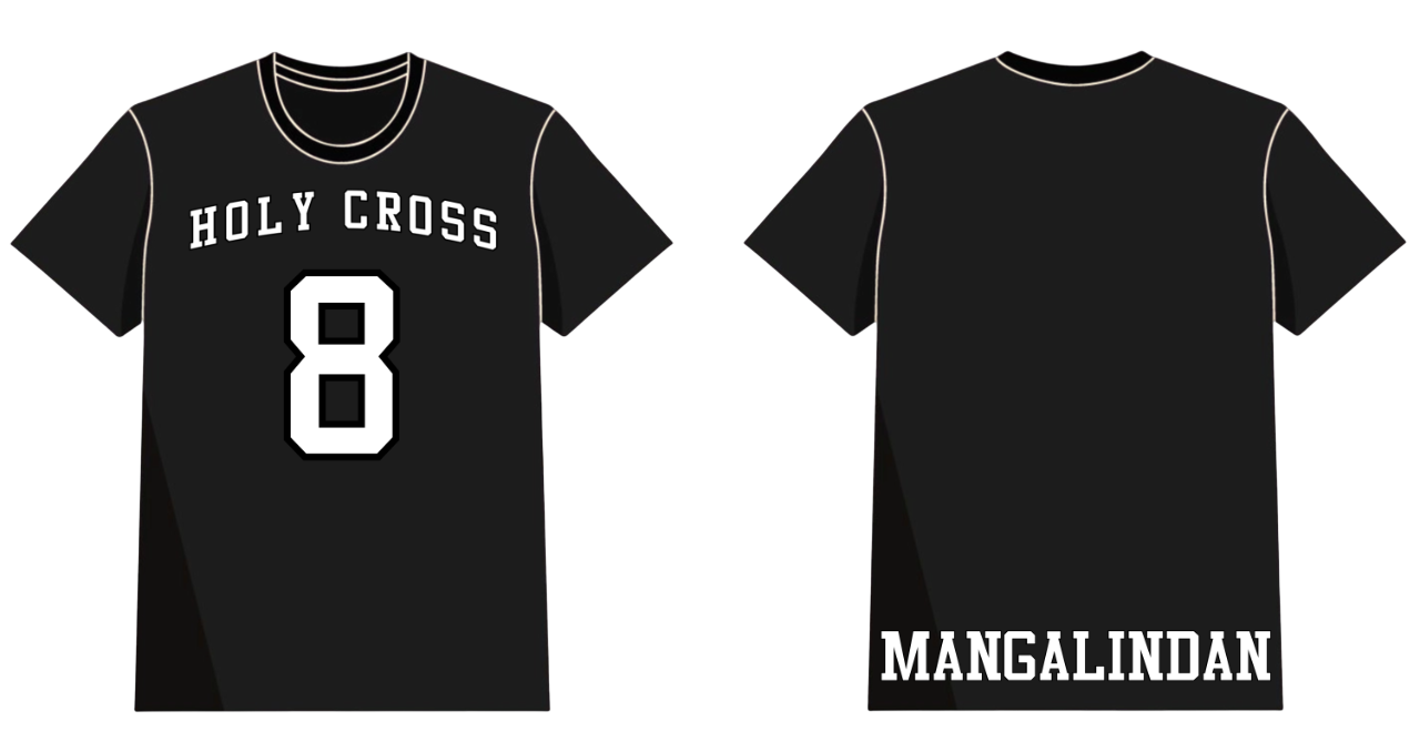 White and Black, Athletes Jersey Number T-Shirt