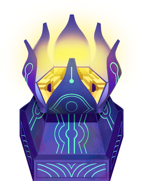 Various items players can discover, interact with, and use to solve puzzles in educational game HACK. 