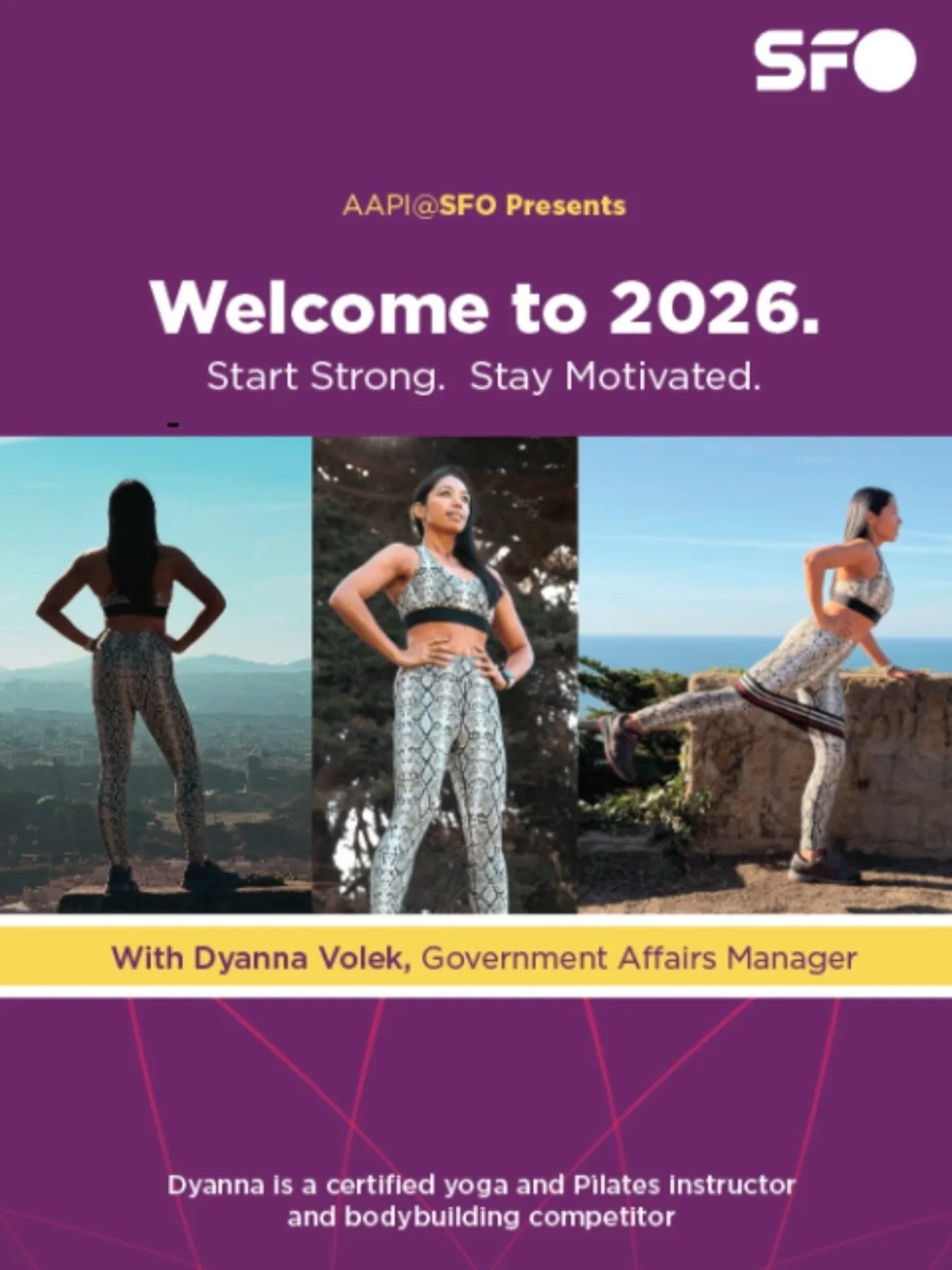 Yesterday, I had the opportunity to combine my work and passion for wellness. I led a &ldquo;New Year, New Strength&rdquo; workshop on the benefits of strength training for my fellow employees at SFO. I&rsquo;m grateful to our AAPI Employee Resource 