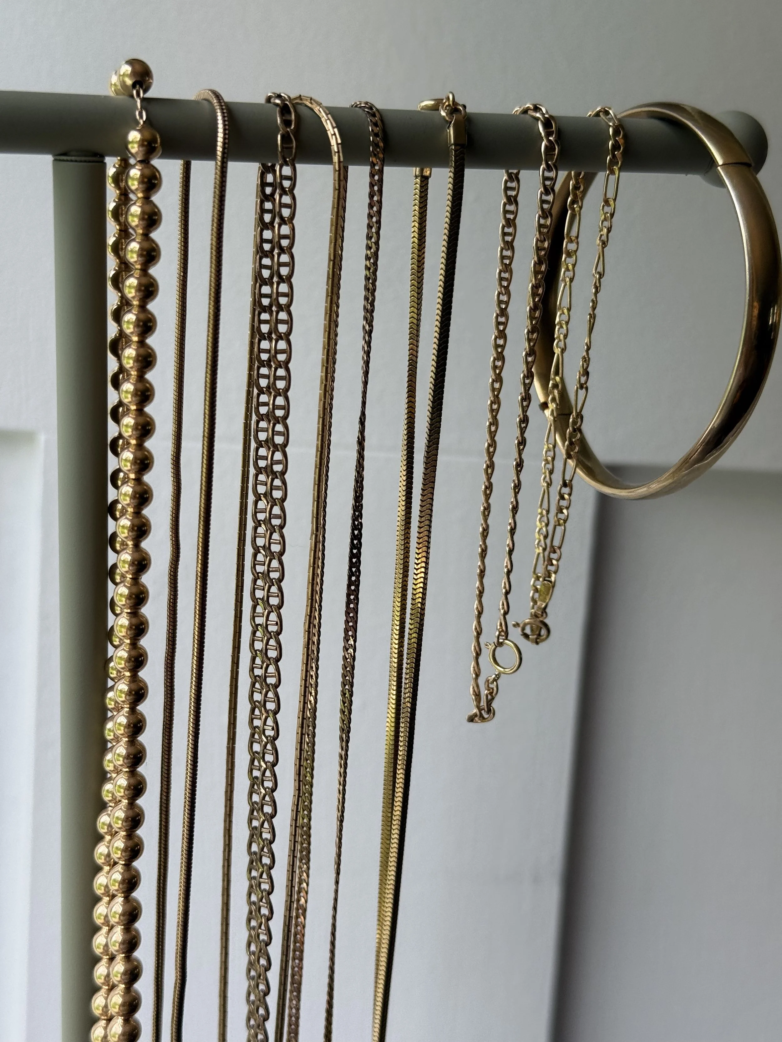vintage series 27 - chains, bracelets, & extras
