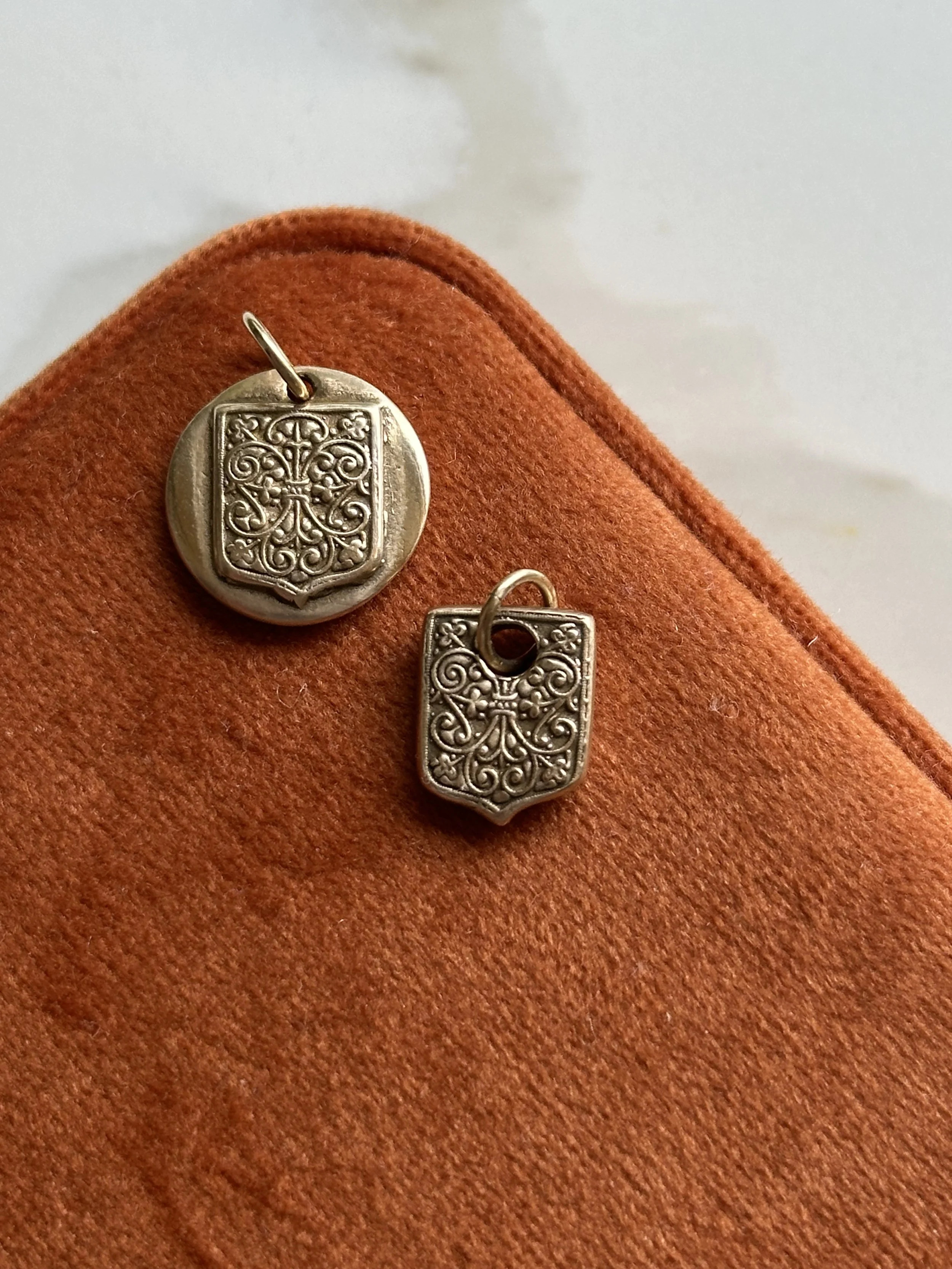 vera shield charms (framed & unframed)